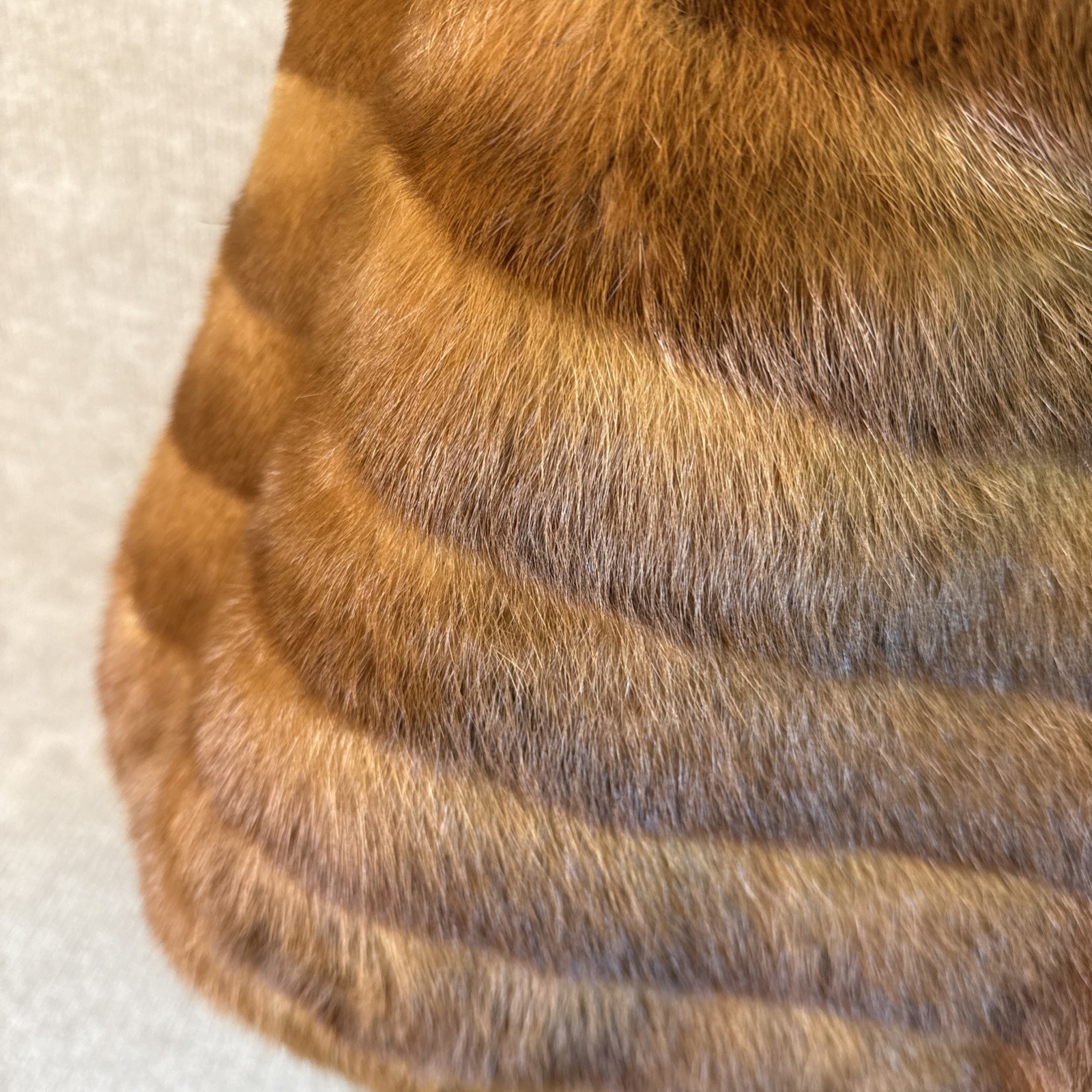 VTG SABLE MINK FUR BOLERO/WRAP BROWN from SORENSEN & WAHLBERG FURRIERS 40’S 50’S