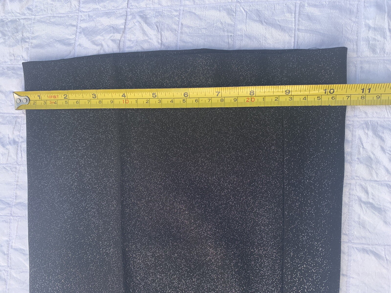 Labelle Womens Size 7 30×32 Black Sparkly Shimmer Wide Leg Vintage USA