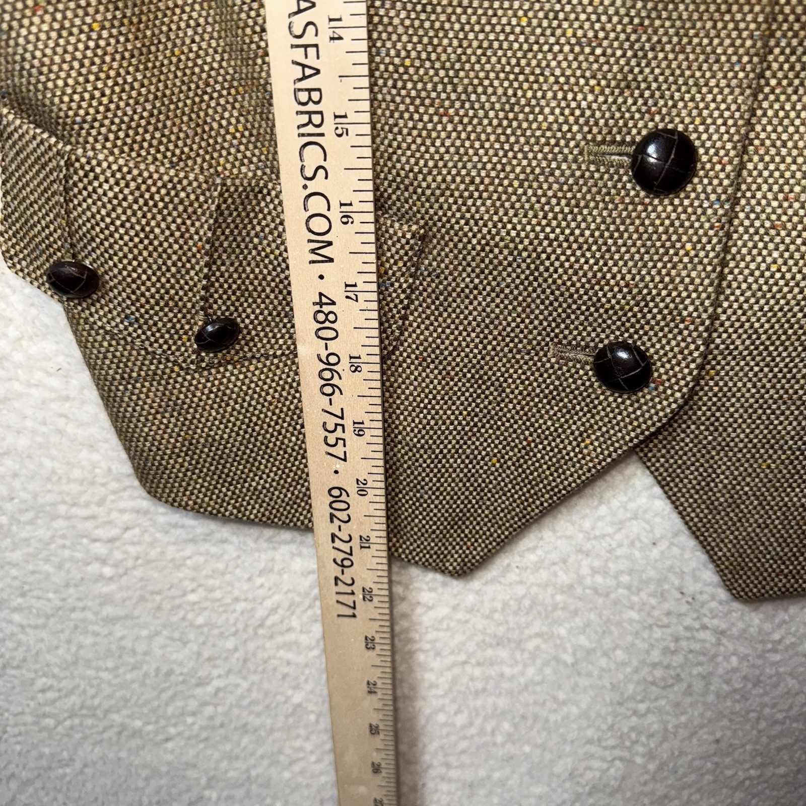 Vintage MONDI Womens EU 40 / US Medium Brown Wool Blend Vest West Germany