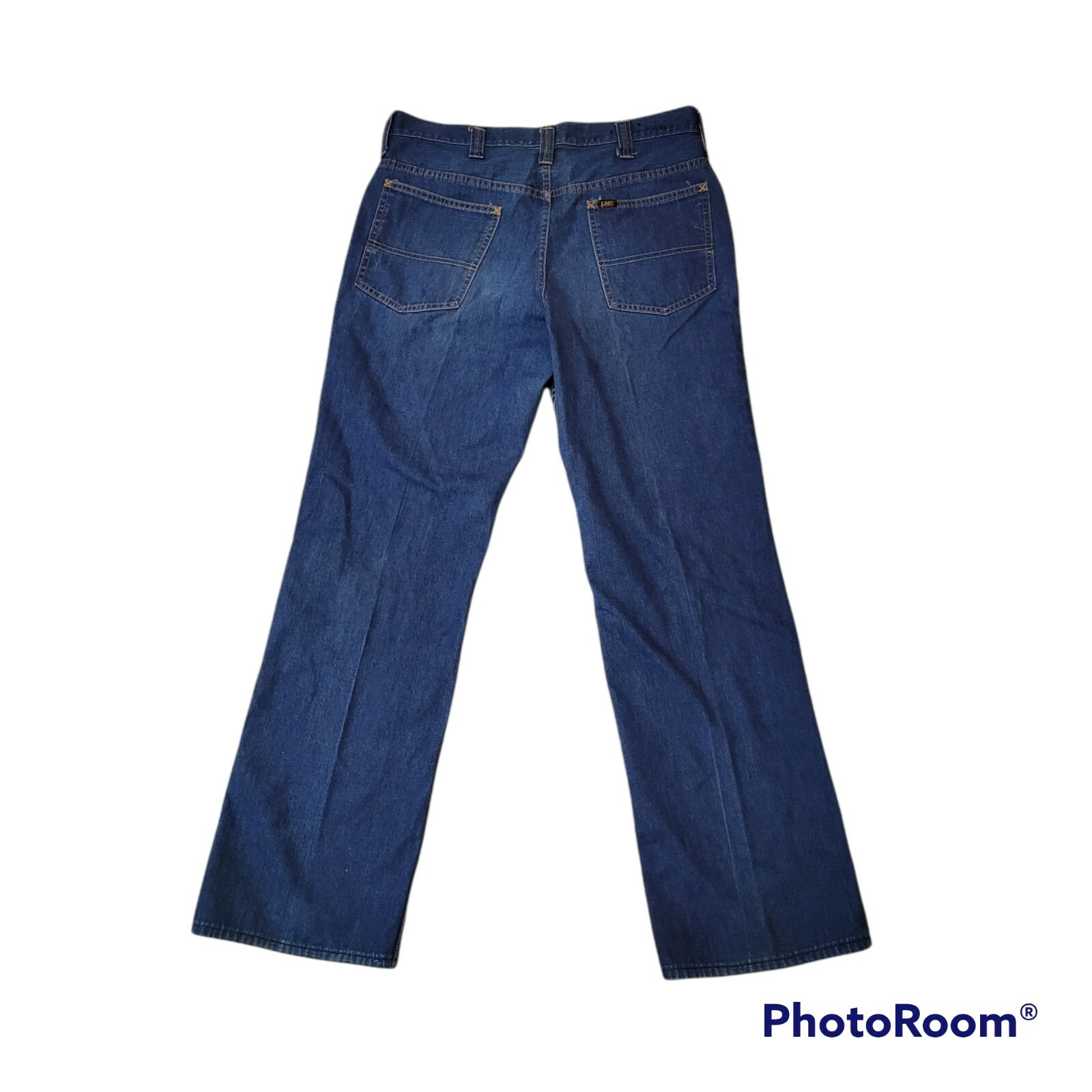 Vtg 70s MR Lee Jeans Medium Wash Sz 18 33×30 Womens USA Made
