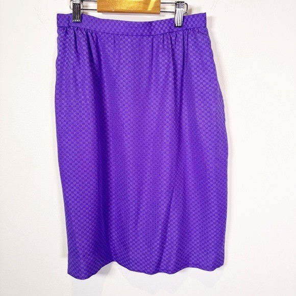 Vintage Stanley Platos Silk Skirt Set