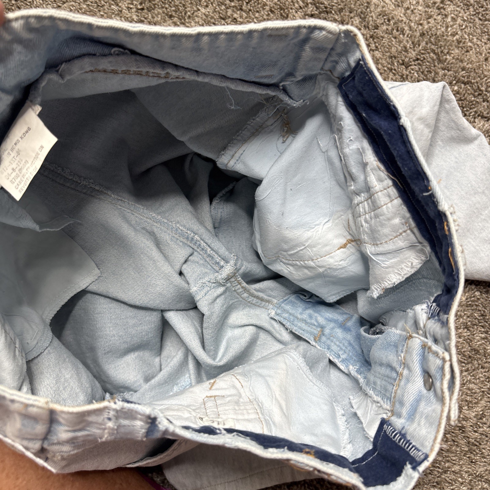Vintage Brittania Jeans high-waisted pleated tapered leg Acid Wash Sz 32×28.5