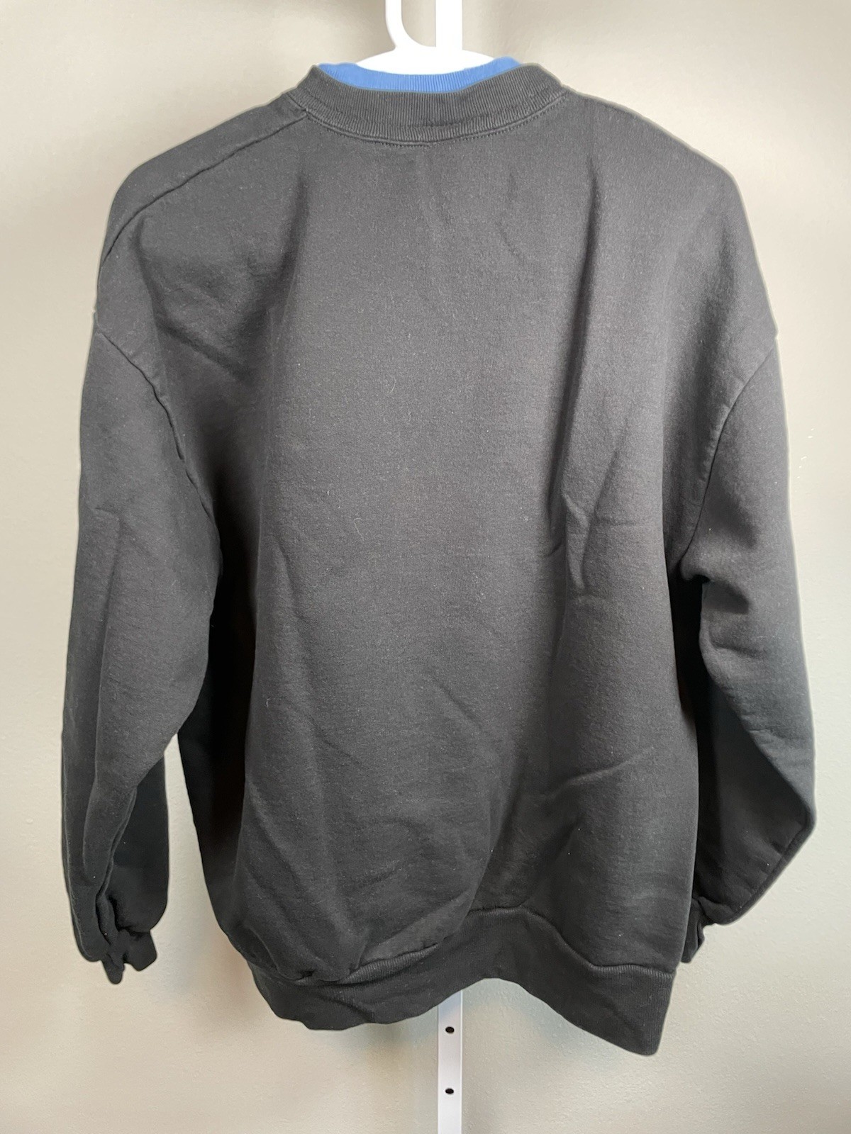 Vintage Morning Sun Sweatshirt XL Grandmacore 90s Snowflakes Winter Black USA