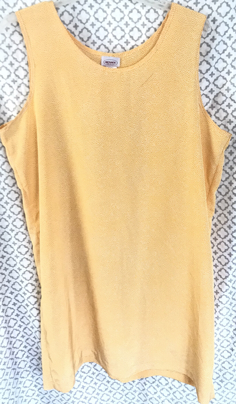Vtg Monaco Polka Dot MiuMiu dress Moo Moo House coat One Size fits most USA Made