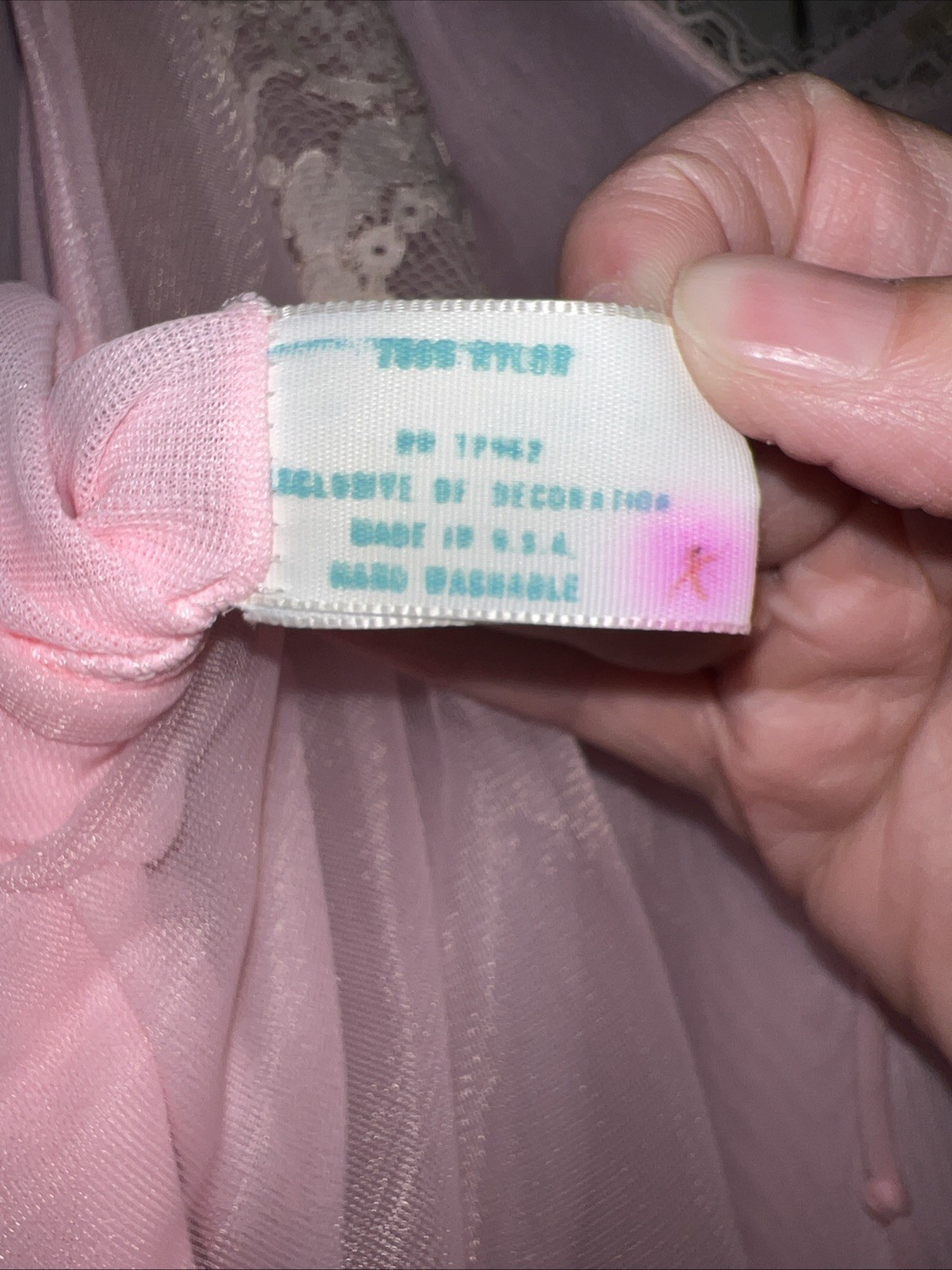 Lisette by Al Sterling Vintage Nightgown Babydoll S Lingerie 50s 60s Pink NEW