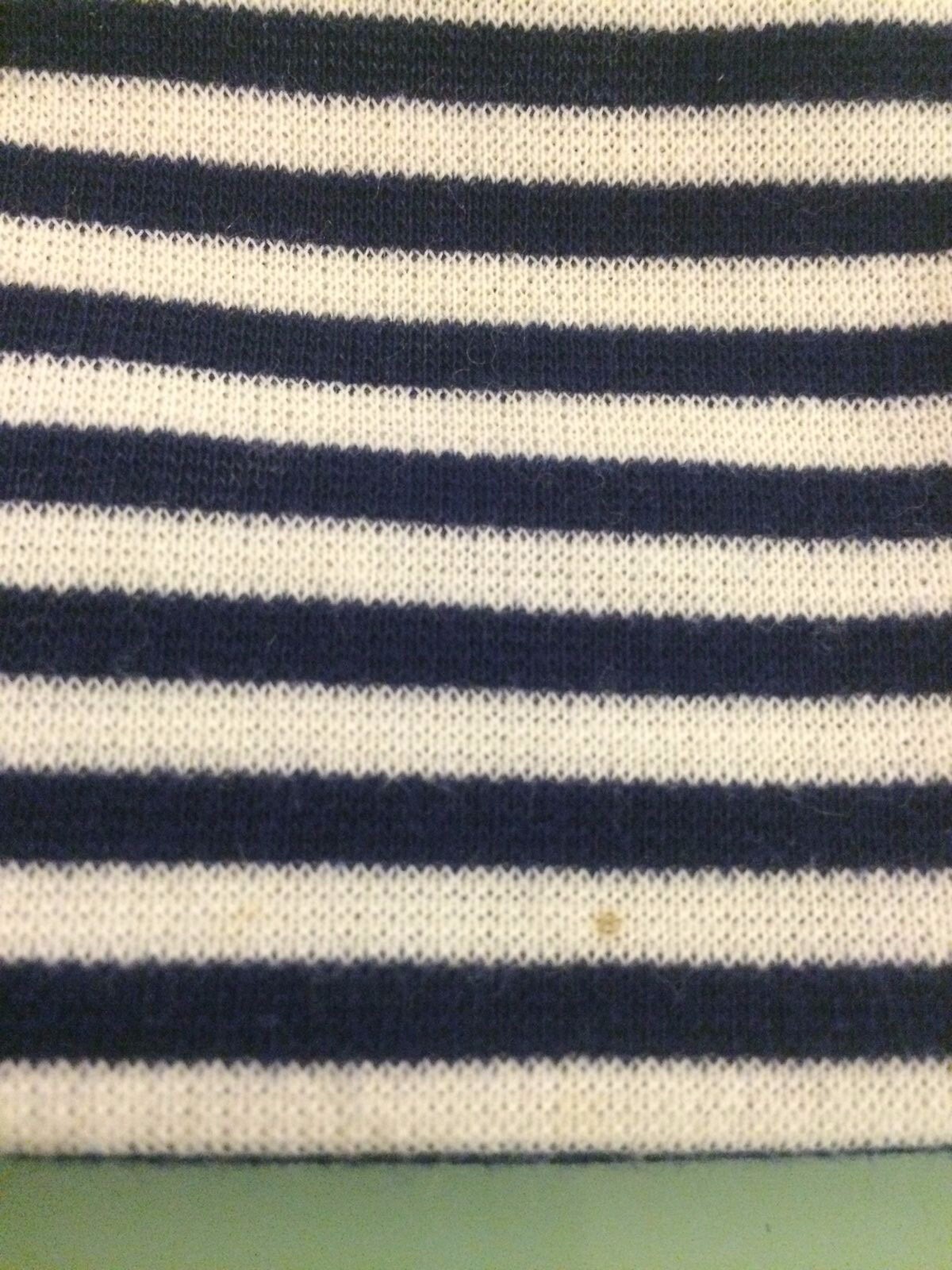 Lanvin VTG 1960s Blue White Striped Crop Tank Top and Skirt Dress Ensemble XS 0