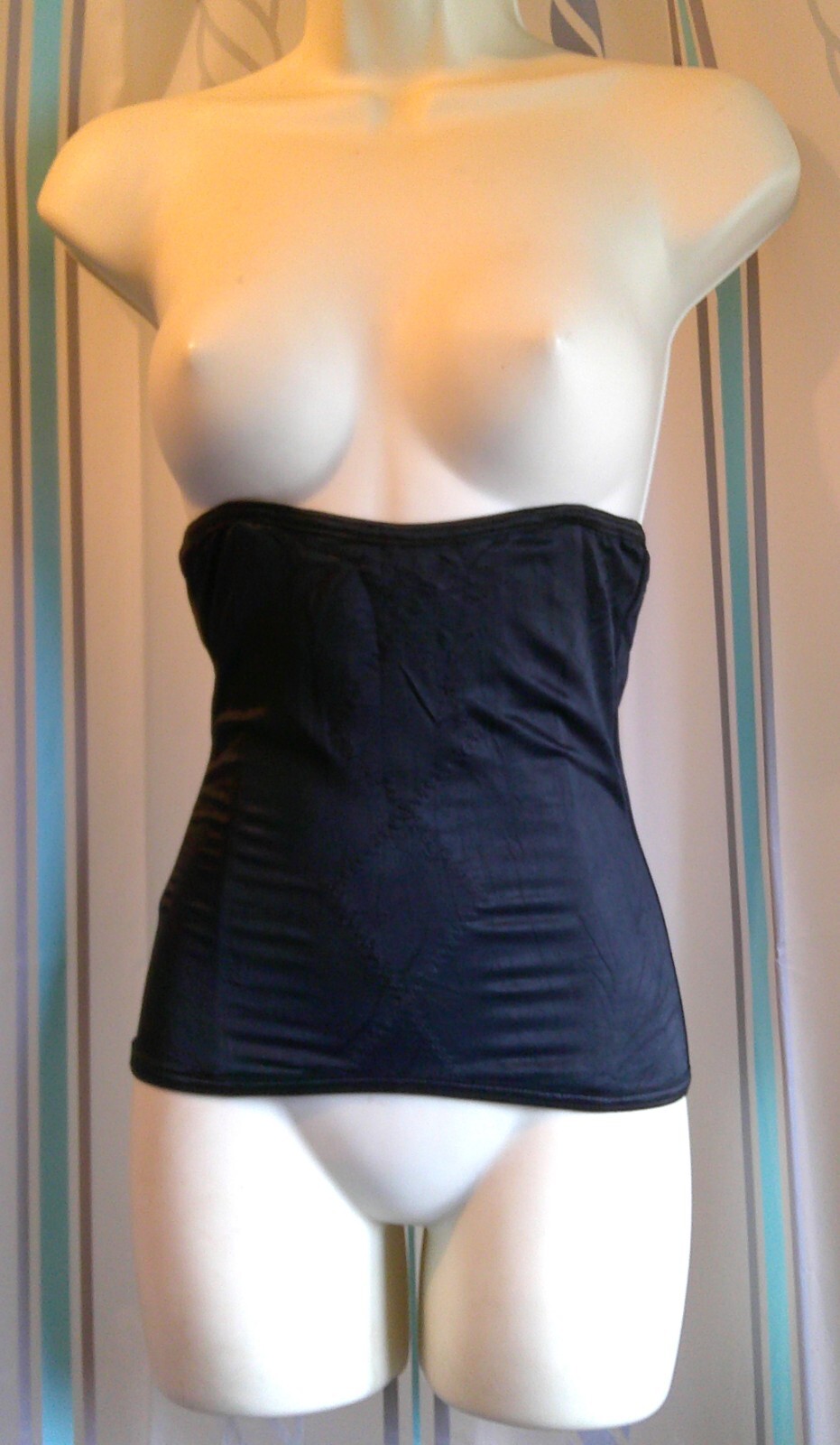Vintage „Victoria’s Secret” Firm Compression Waist Cincher w Boning Sz S