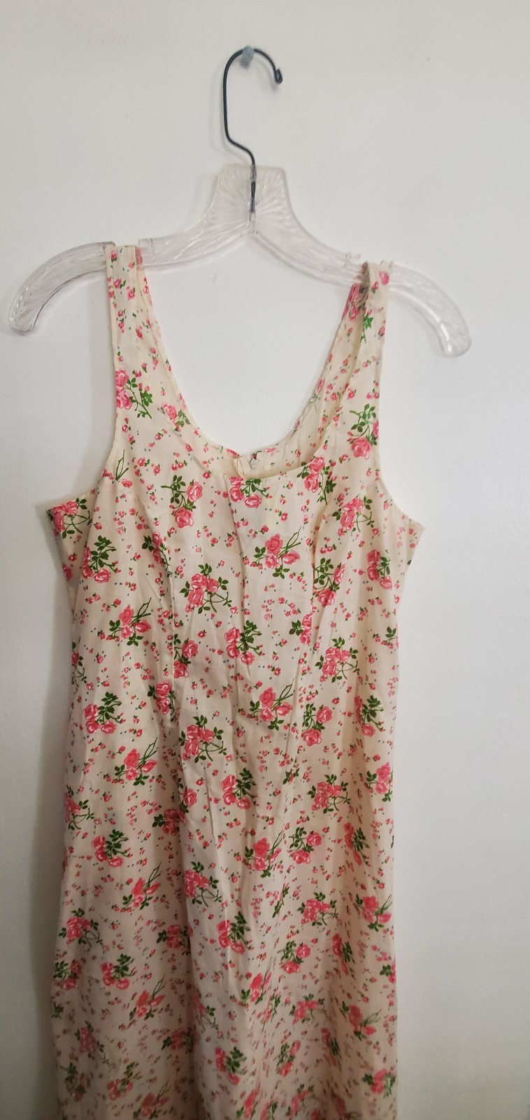 Vintage 70s Trivia By Charm Of Hollywood Prairie Dress Roses White Cottagegore