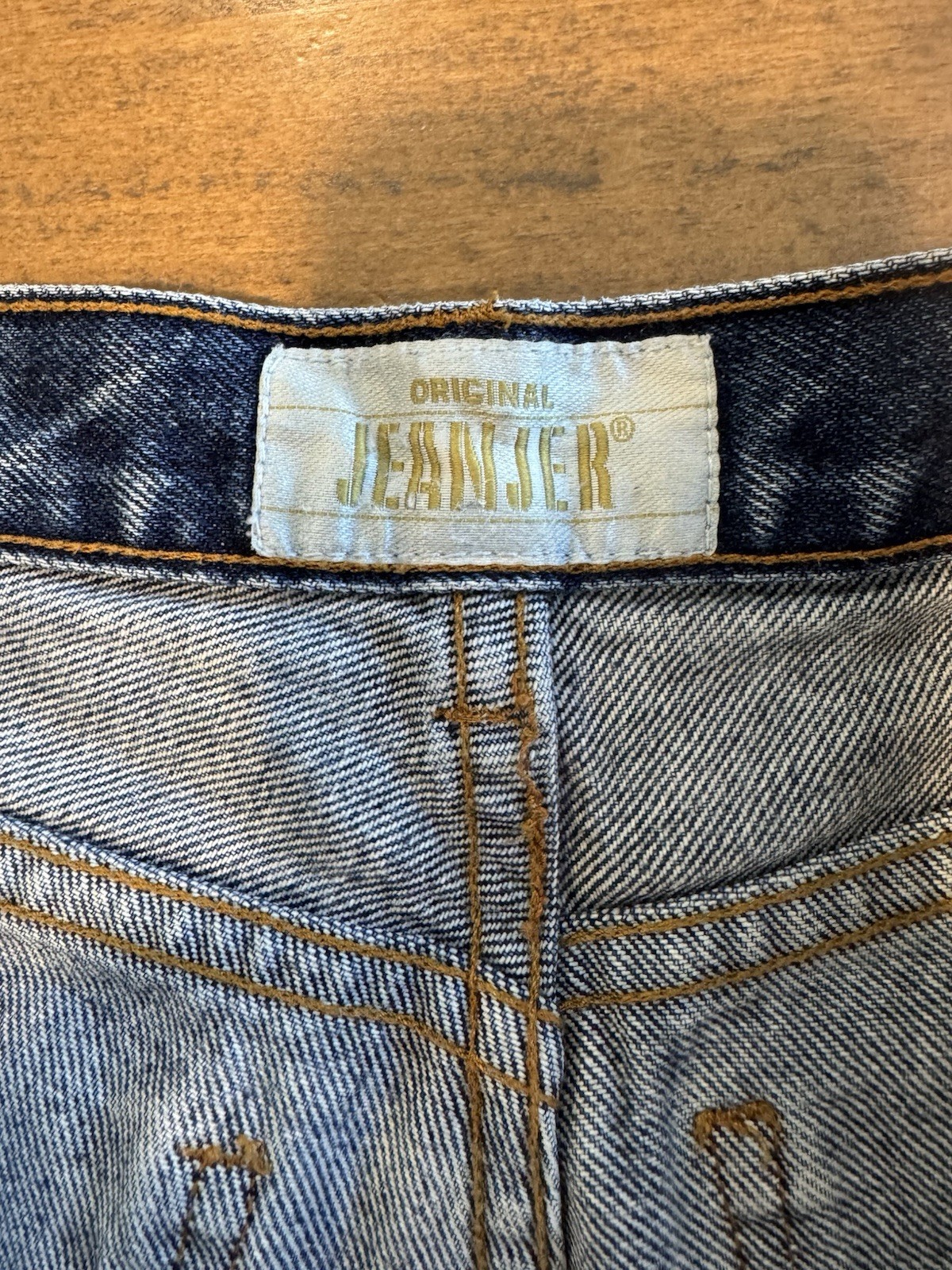 1980s /1990s Jeanjer by Jordache medium-wash blue denim jeans