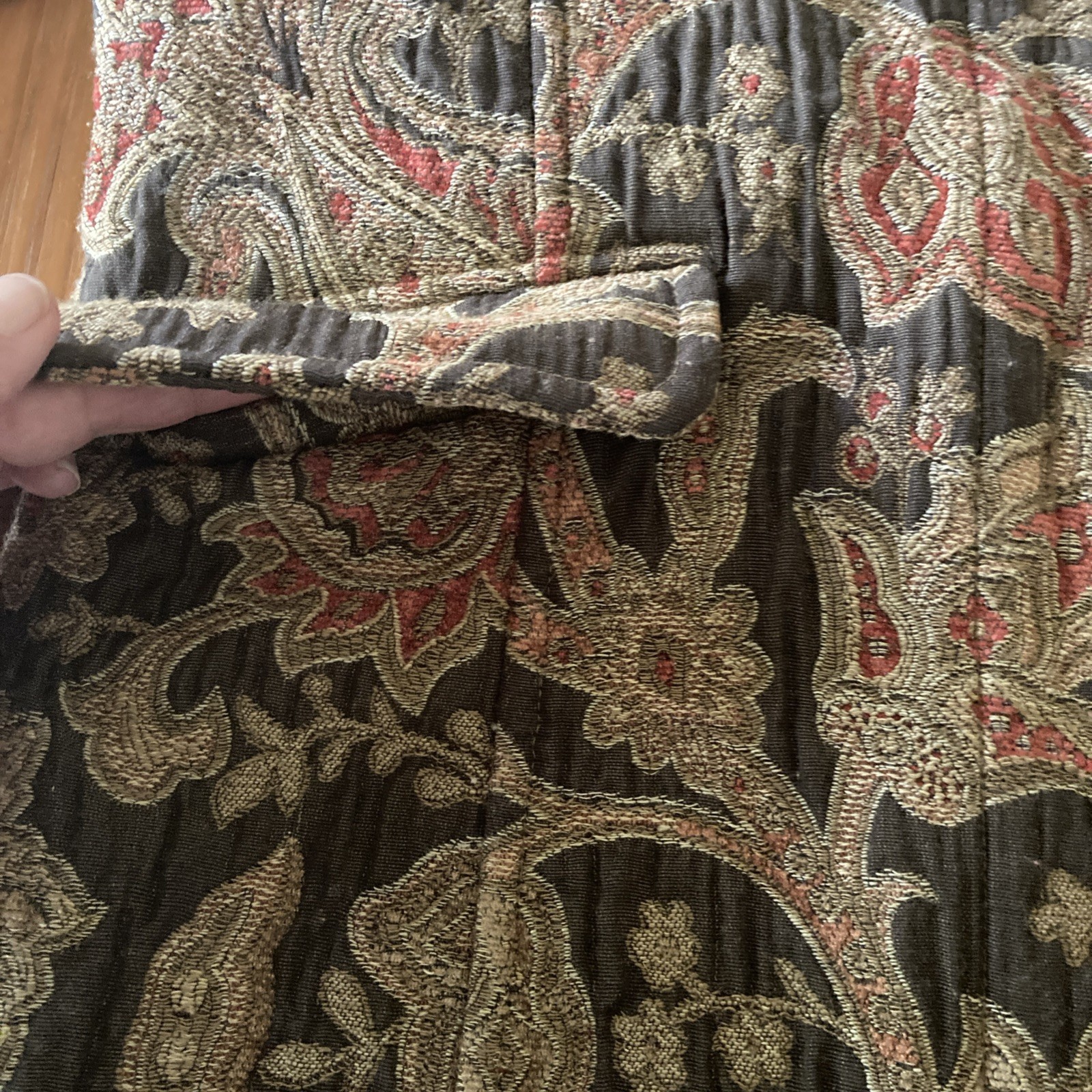 womens Flashback tapestry fabric jacket size PM