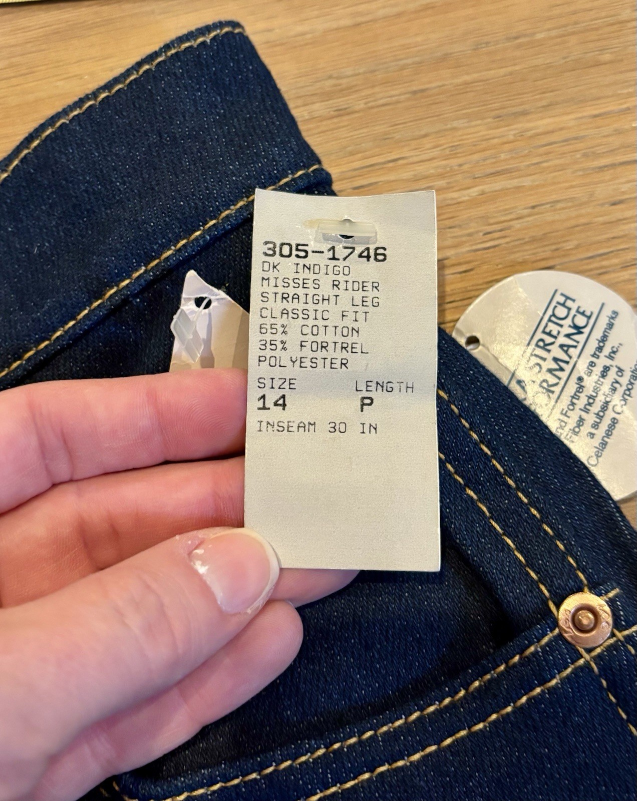 VINTAGE Deadstock 80s Lee Women’s Jeans, Straight Fit, 28×30, Made In USA