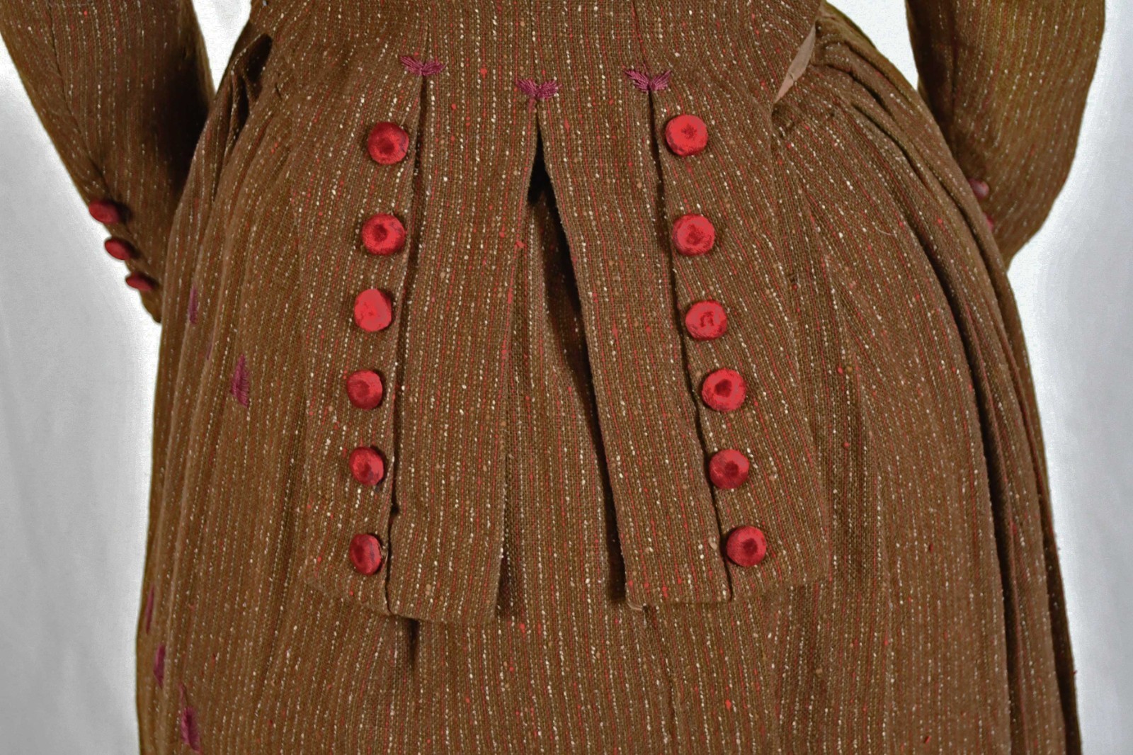 VICTORIAN 2 PIECE AFTERNOON VISITING DRESS 1893