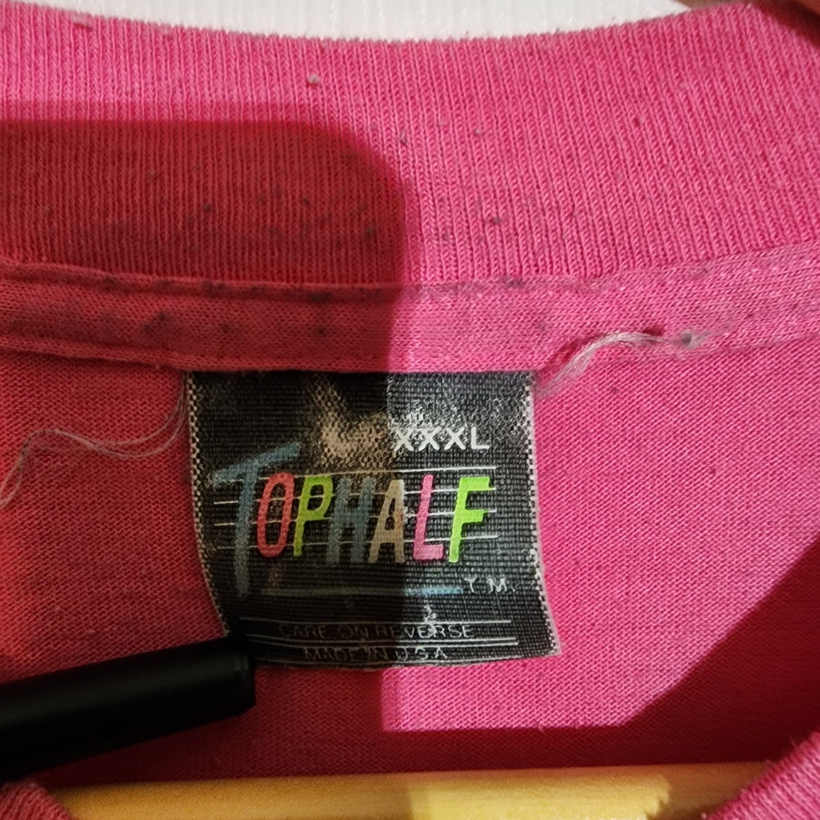 Vintage 80s 3Xl Shirt by Top Half Featuring ” Totally Lame” Graphic Printed T