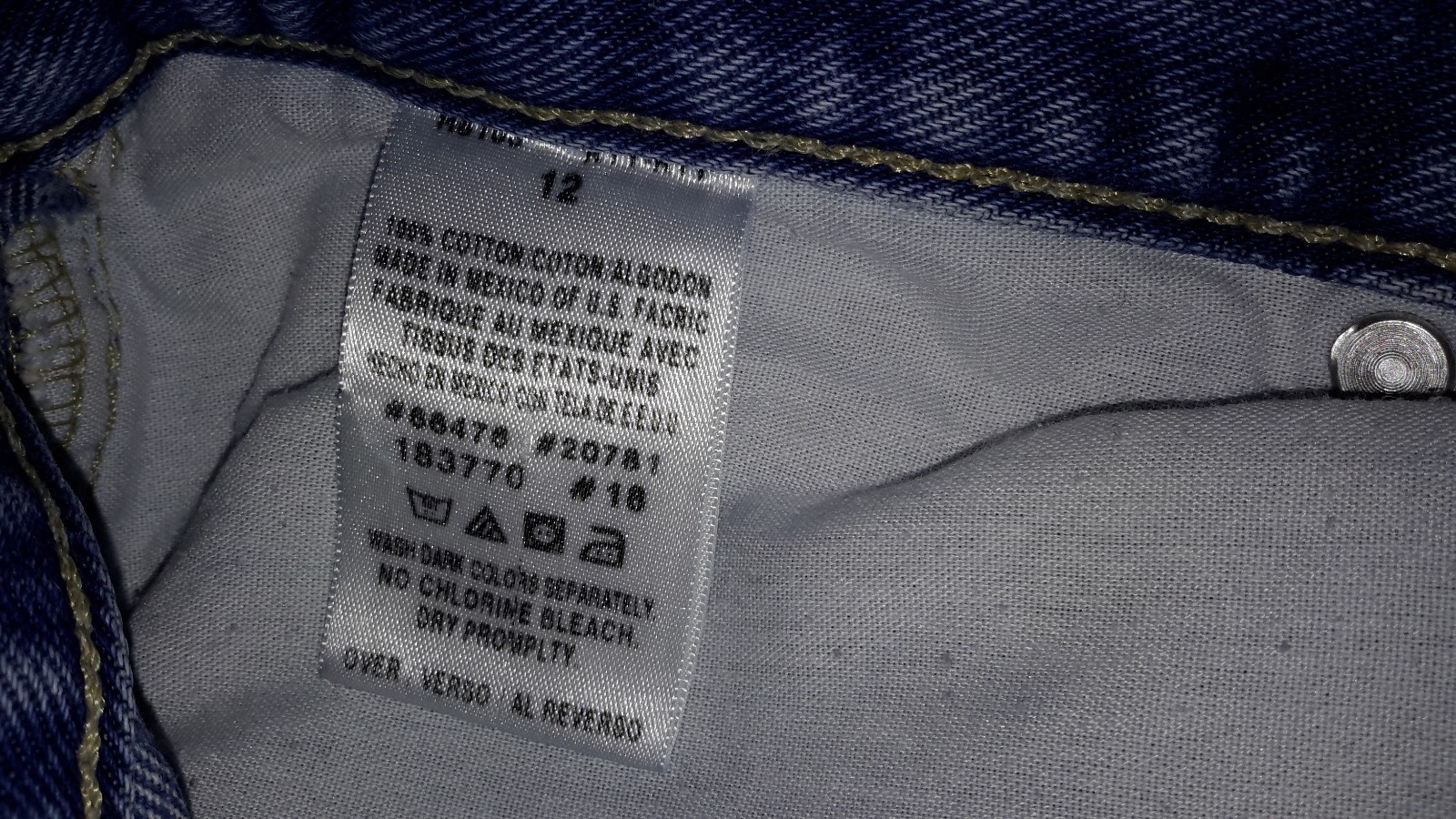 Vintage Tommy Hilfiger womens high waisted mom jeans flag waistband size 12