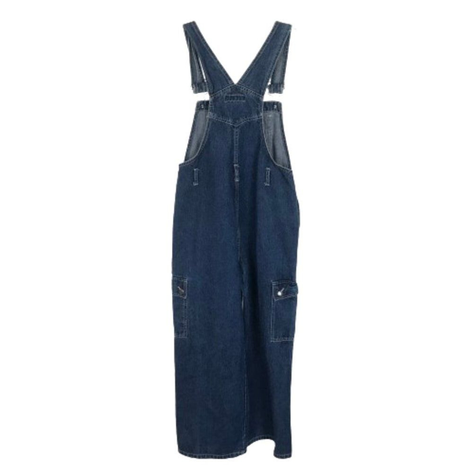 Womens Size Medium Gasoline Brand Vintage 90s 1990s Retro Denim Overalls