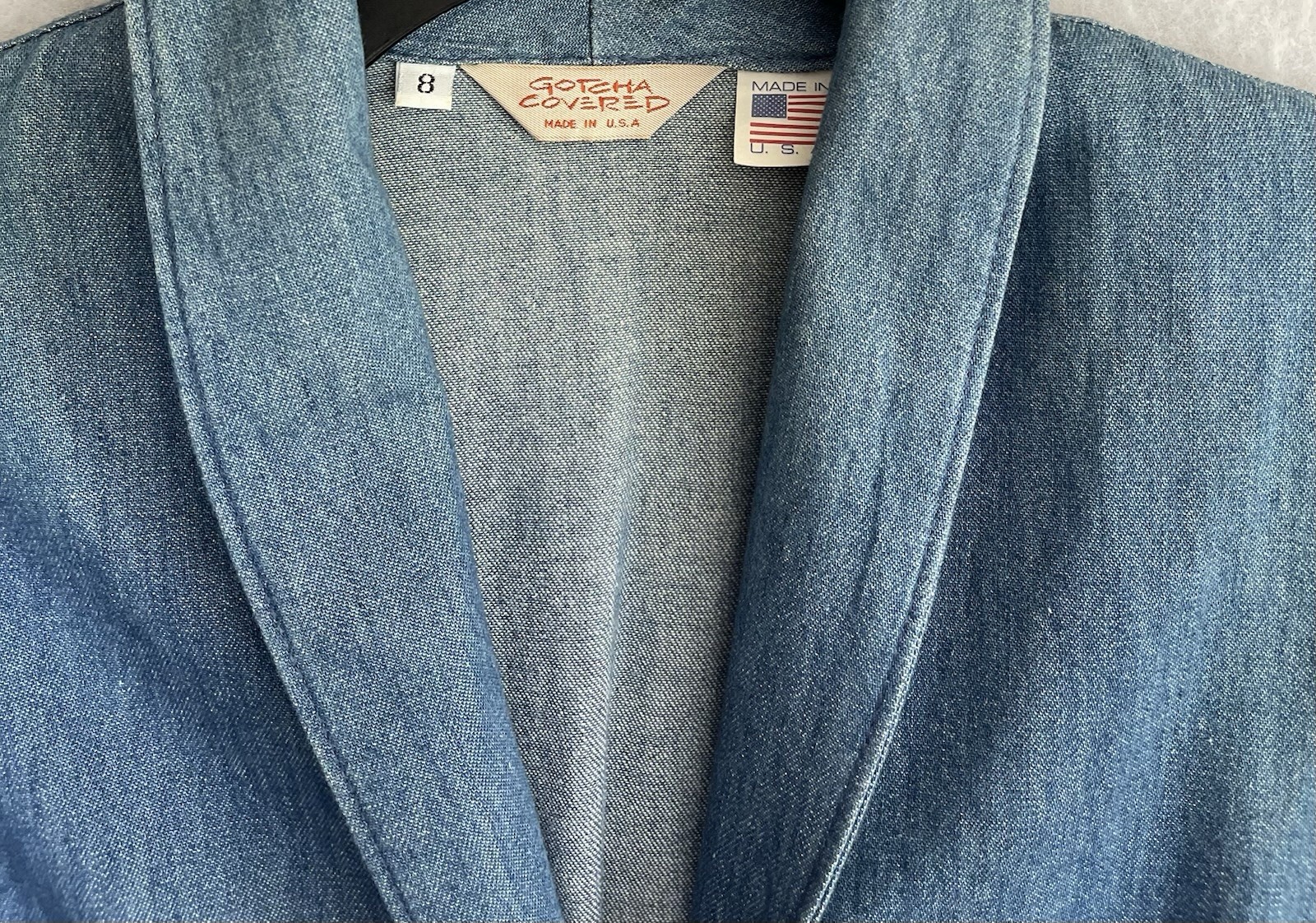 Gotcha Covered Vintage 90’s Denim Dress