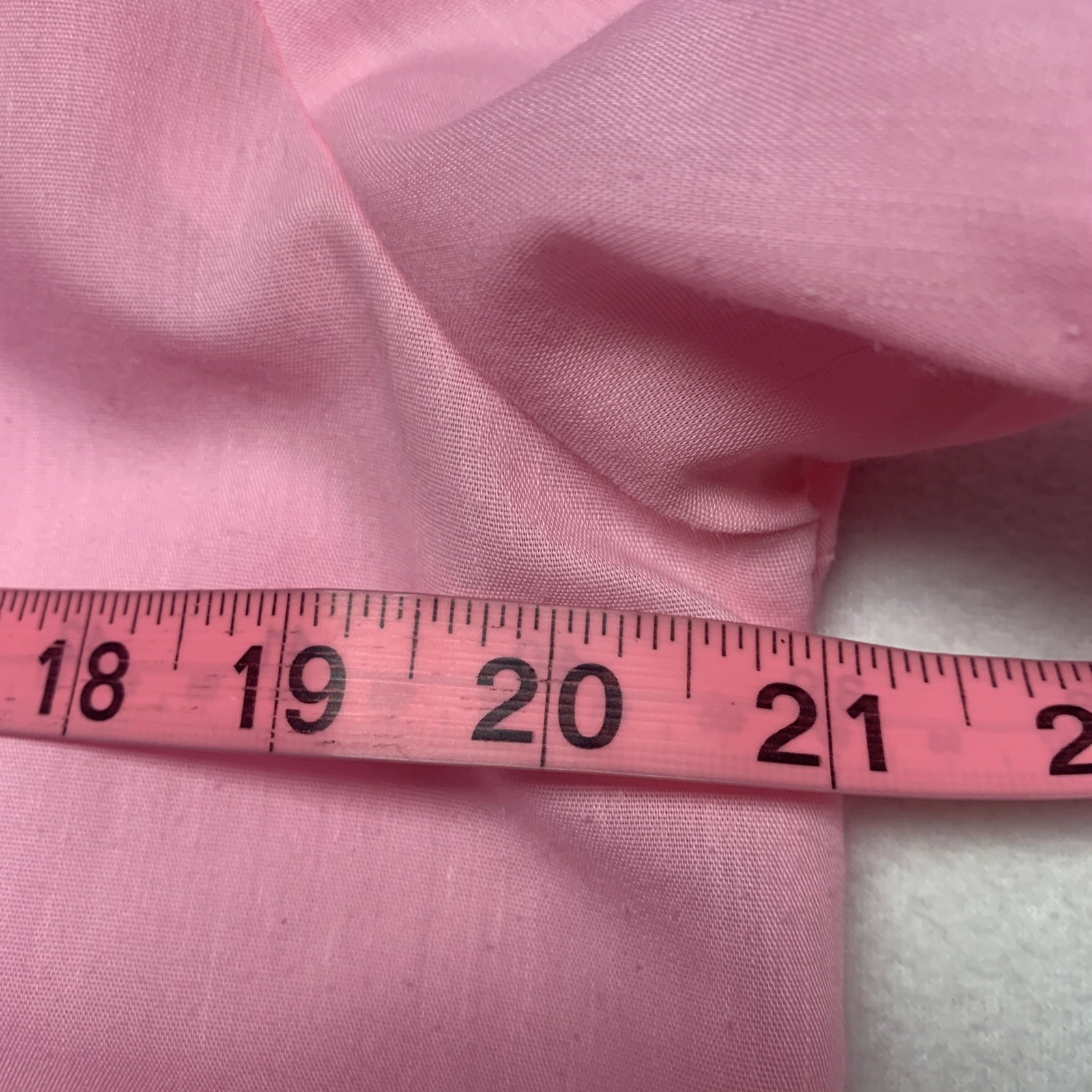 Vintage Dan-Ellen Pink House Coat Snaps Sz Medium Lace Trim EXCELLENT CONDITION
