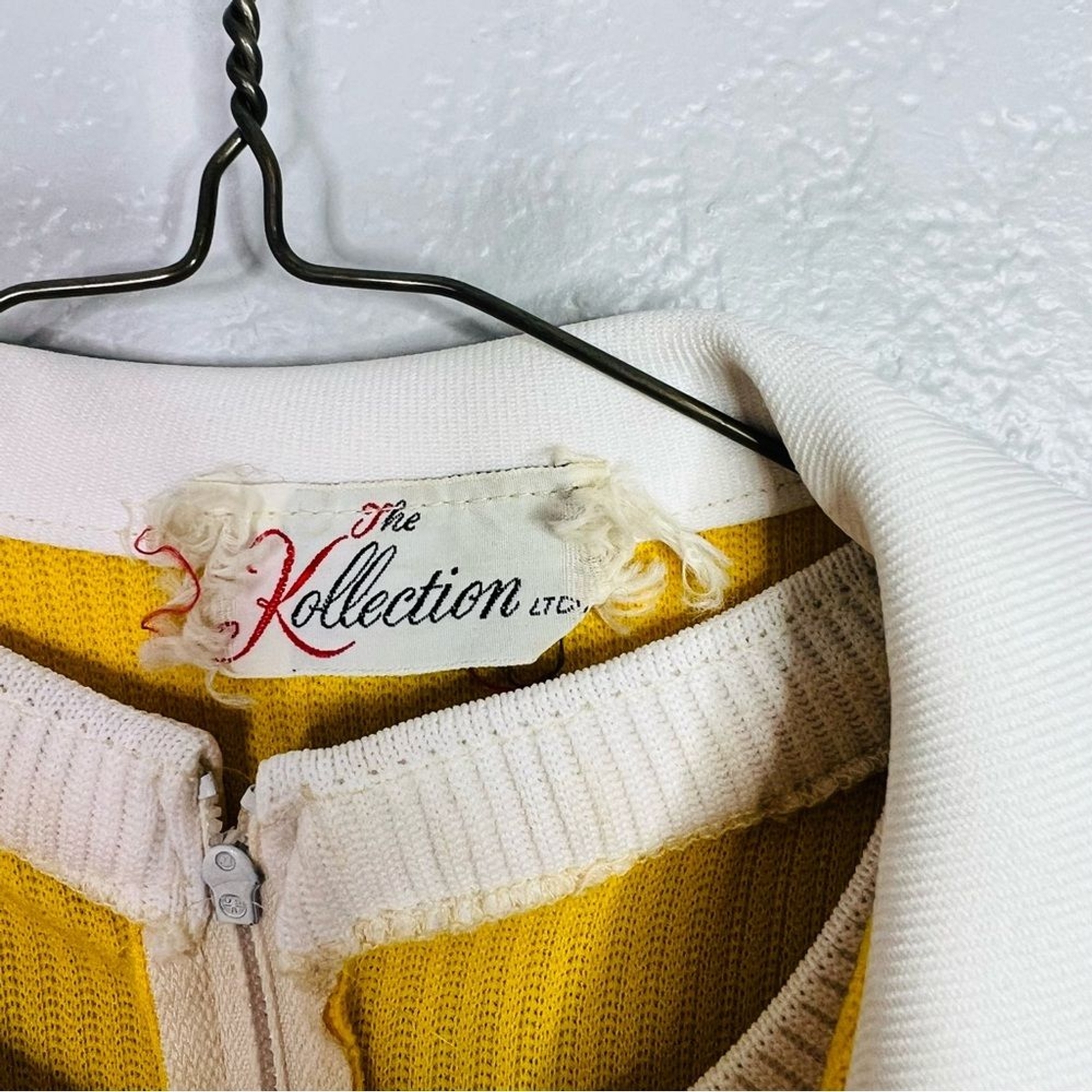Vintage 70s the kollection pleated dress and jacket set sz xs