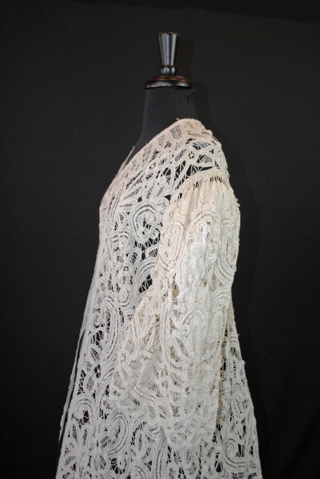EDWARDIAN BATTENBURG TAPE LACE COAT 1915