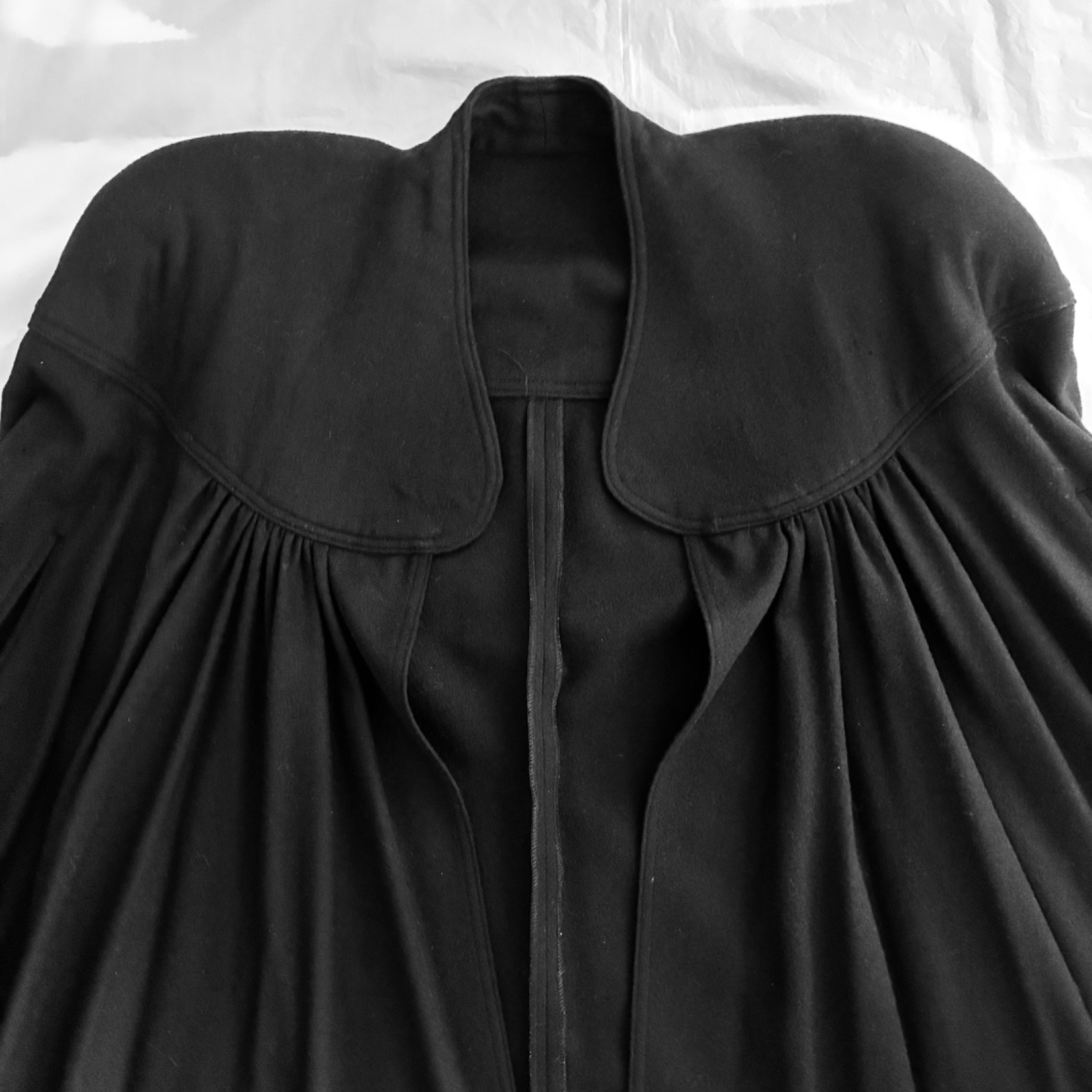 C’est Simone Black Maxi Cape Medium