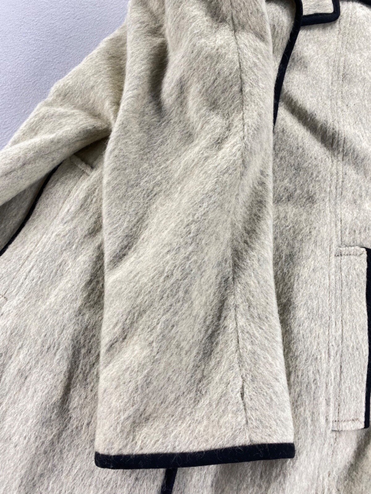 Vintage 80’s Women’s Lodenbaur Innsbruck-Tirol Loden Wool Long Jacket Pea Coat