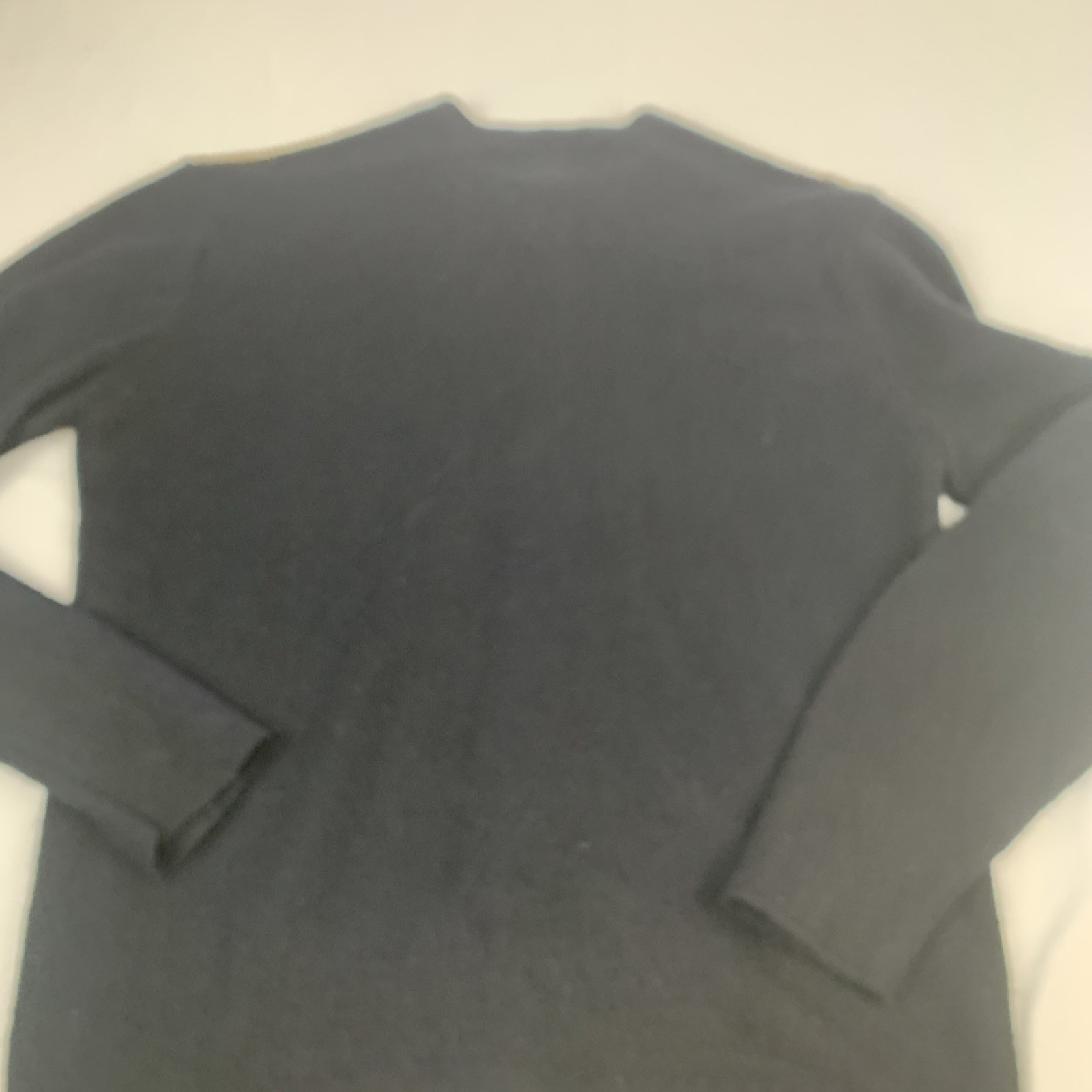 1960’s Orlon Turbo By Spuncraft Inc Black Sweater Gold Sequins, Small Sparkly