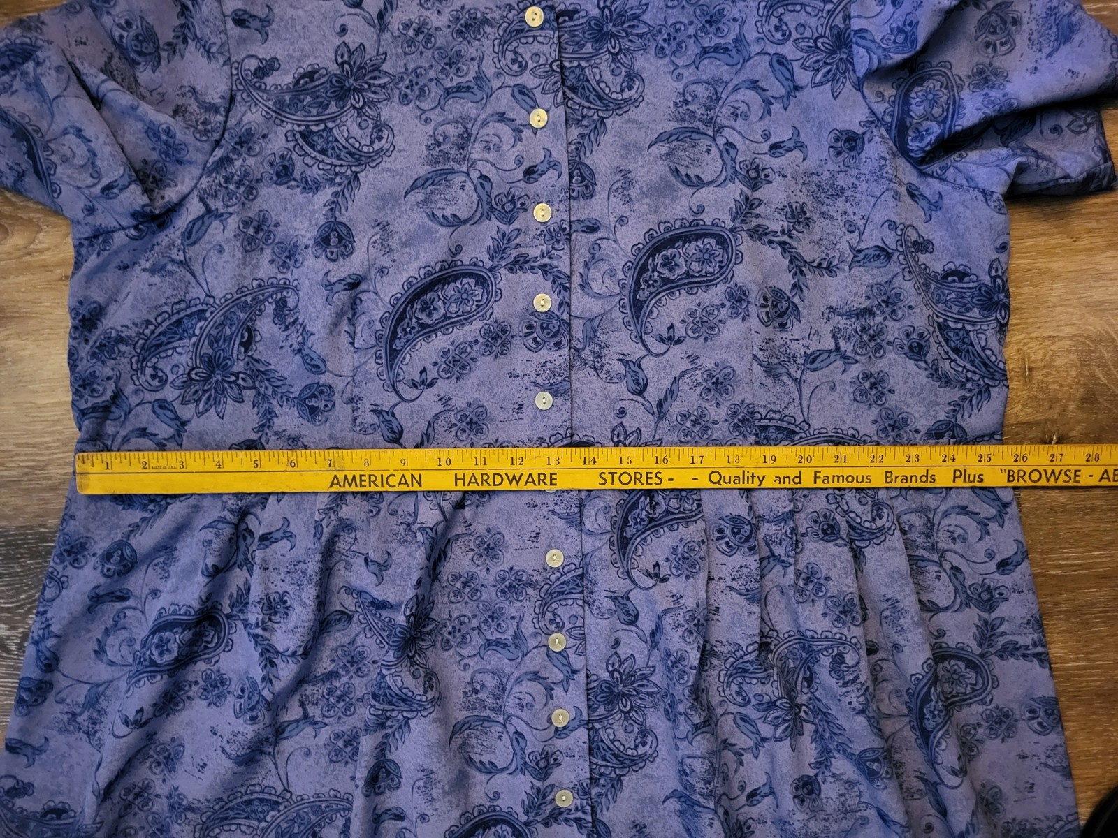 Vintage Kathie Lee Woman 90’s Dress Lavender Below Knee Short Sleeves Sz 22W