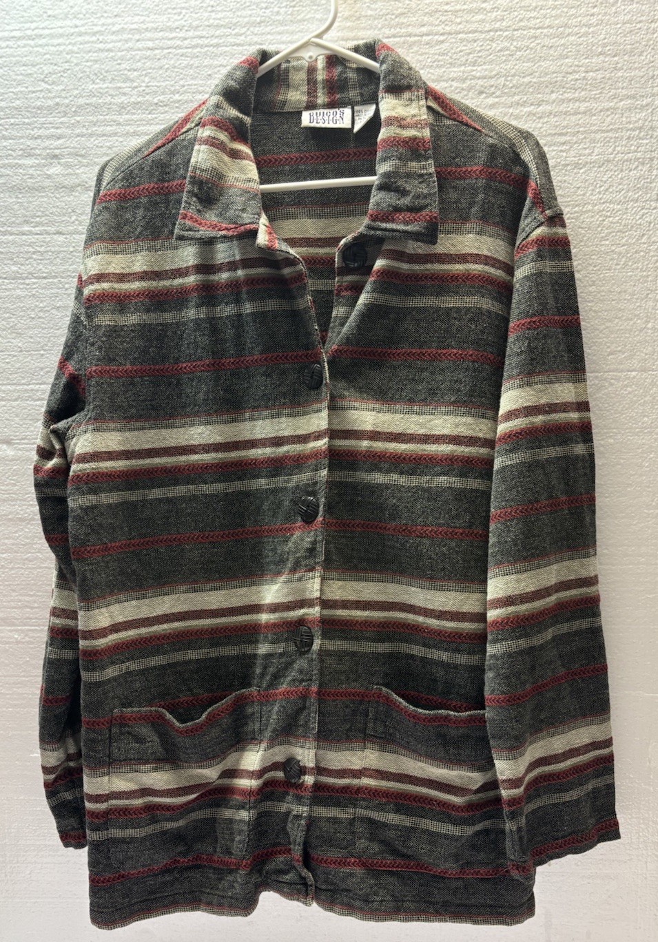 Vintage Chicos Design Shacket Jacket Size 2 Women’s Size Large