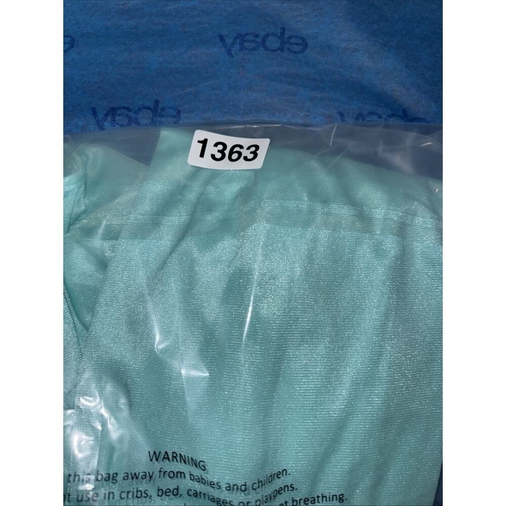 Vintage Sears Sheer Blue Nightgown One Size Cottagecore Grannycore