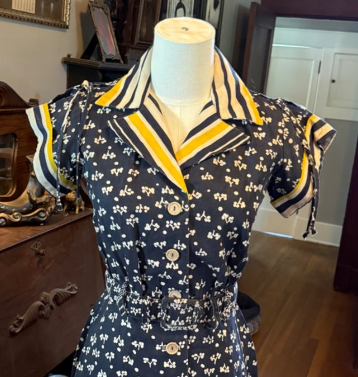 Vintage 1970’s Ragtime 30’s Inspired Dress Small