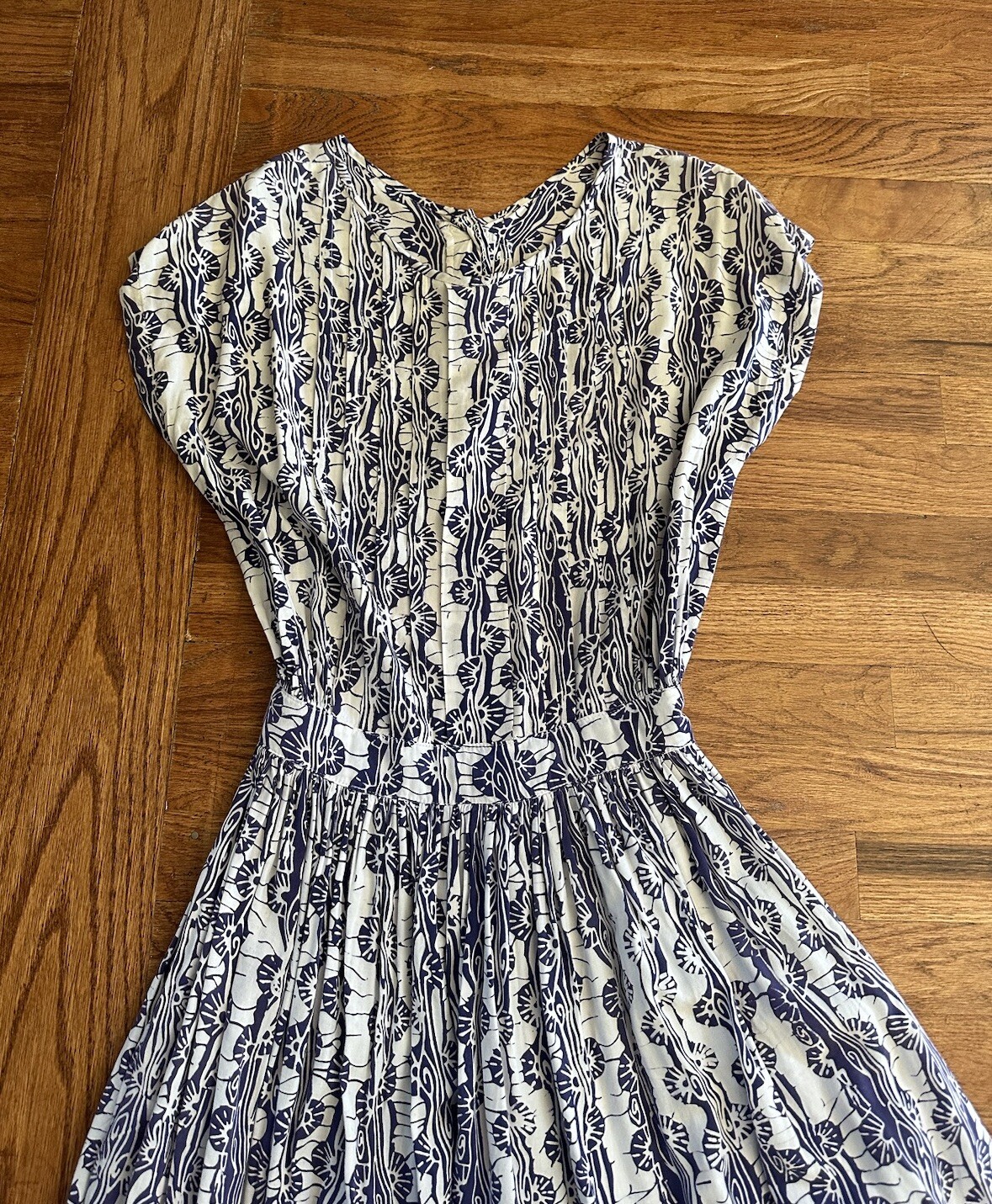 Vintage Passports 90s Open Back Purple Dress New York Summer Woman’s M