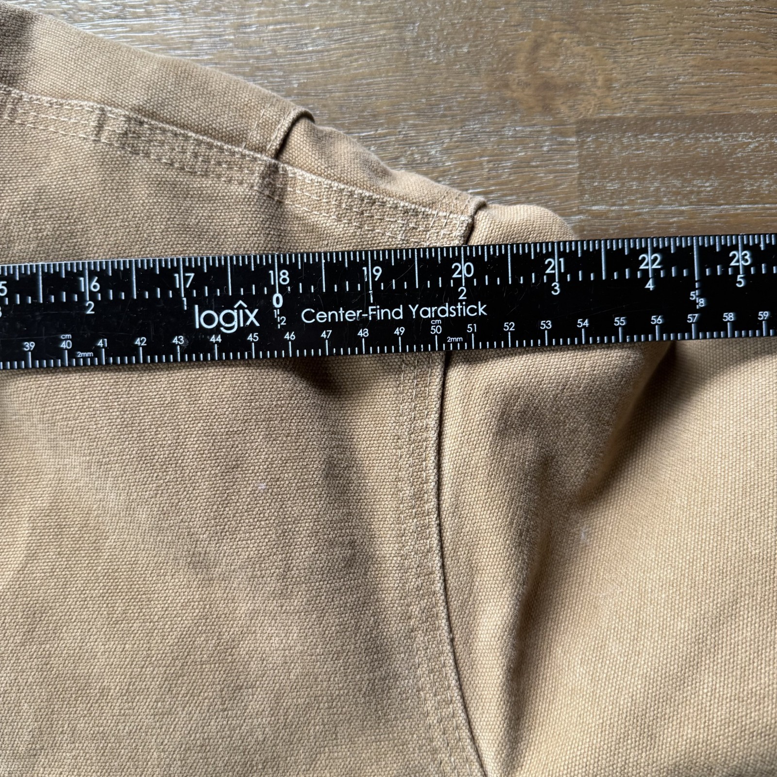 Vtg Carhartt for Women Canvas Camel Quilted Coat RN14806 Sz 2XL