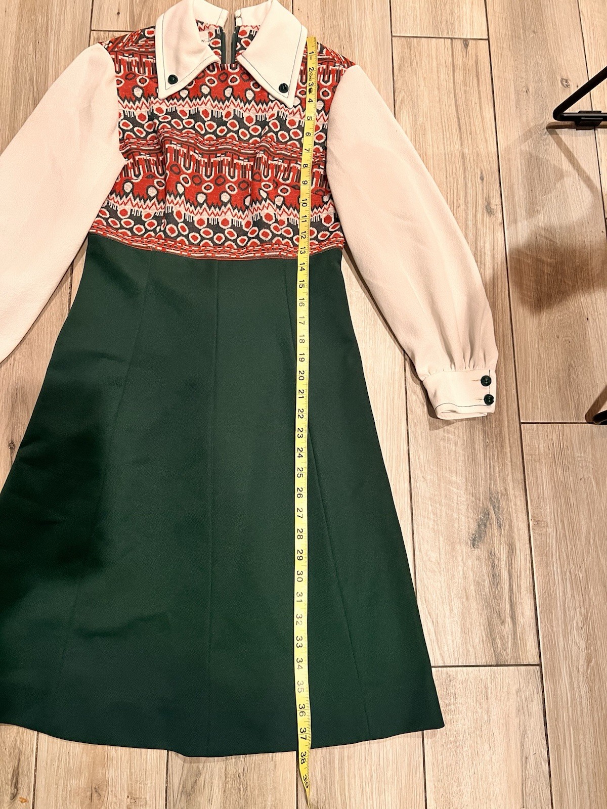 Vintage 1960s-1970s Dress, The Kollection Ltd. With Union Tag