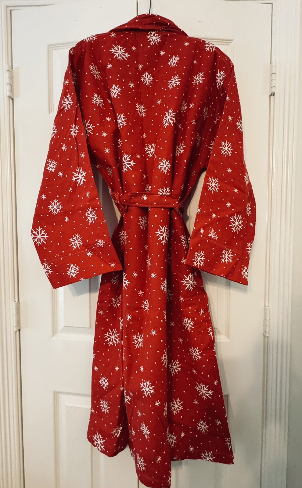 VTG 80’s Christmas The Company Store Pajama Robe Size Large Women