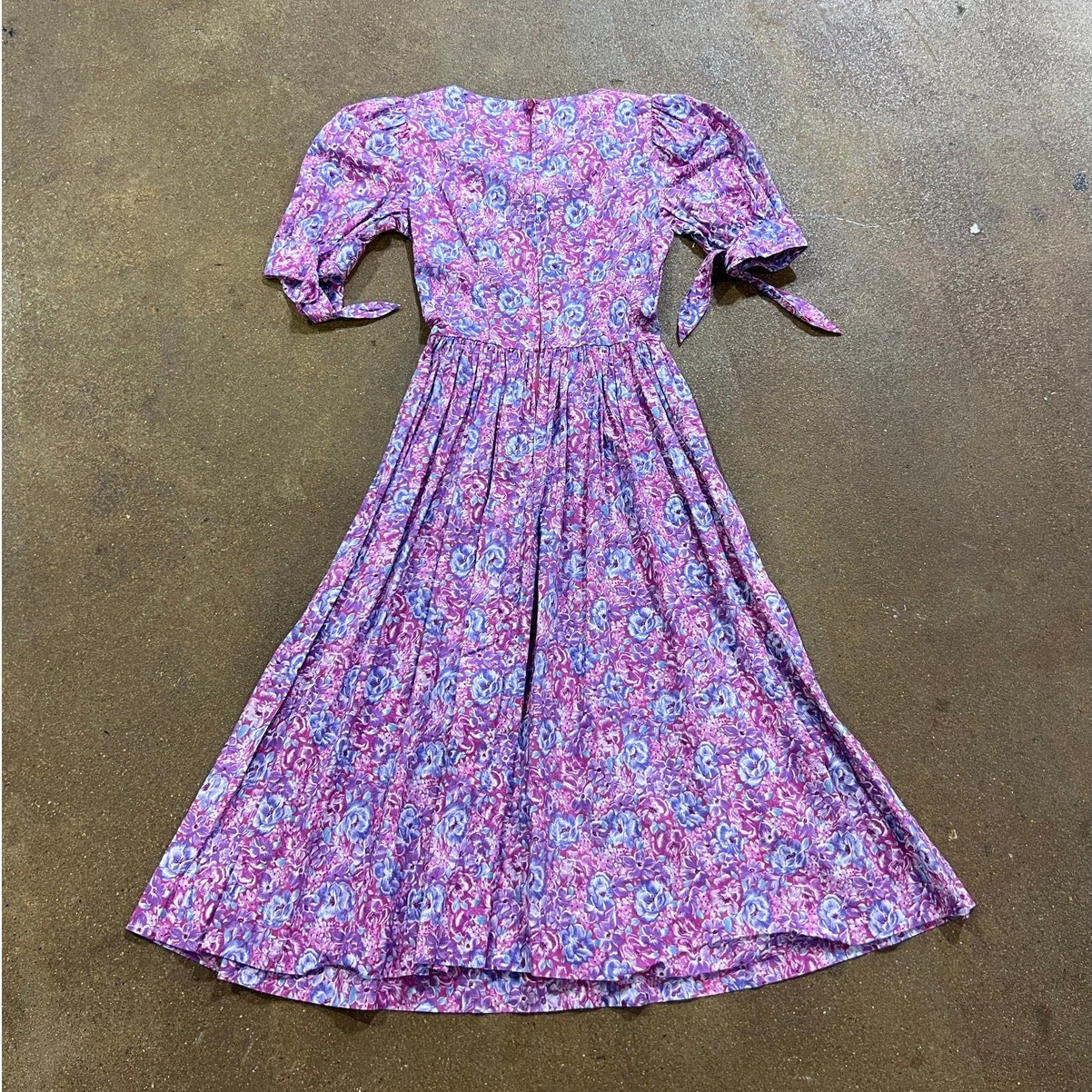 70s Belle France floral cottage dress