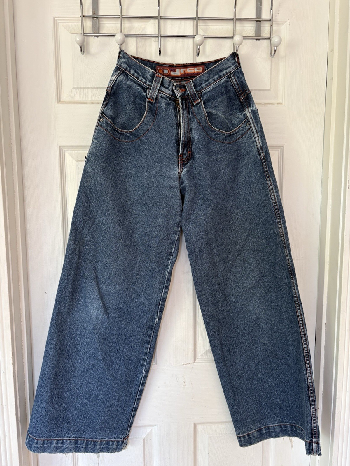 Jnco 1067 26” Double Barrel Jeans Size 3 Girlie Stuff Vintage 90s Y2K