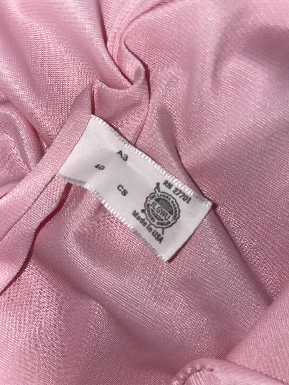 Vtg Sissy PINK Gown Nylon Maidenform Woman’s M TONS of RUFFLES Long Nightgown