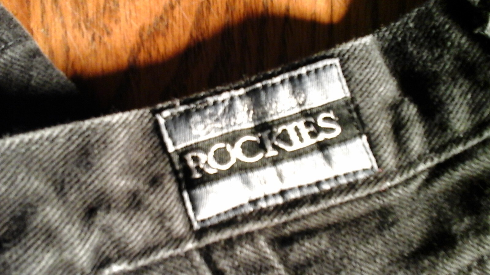 VTG 80’s ROCKIES BLACK JEANS WESTERN COWGIRL RODEO NFR SIZE 15 XL HIGH RISE