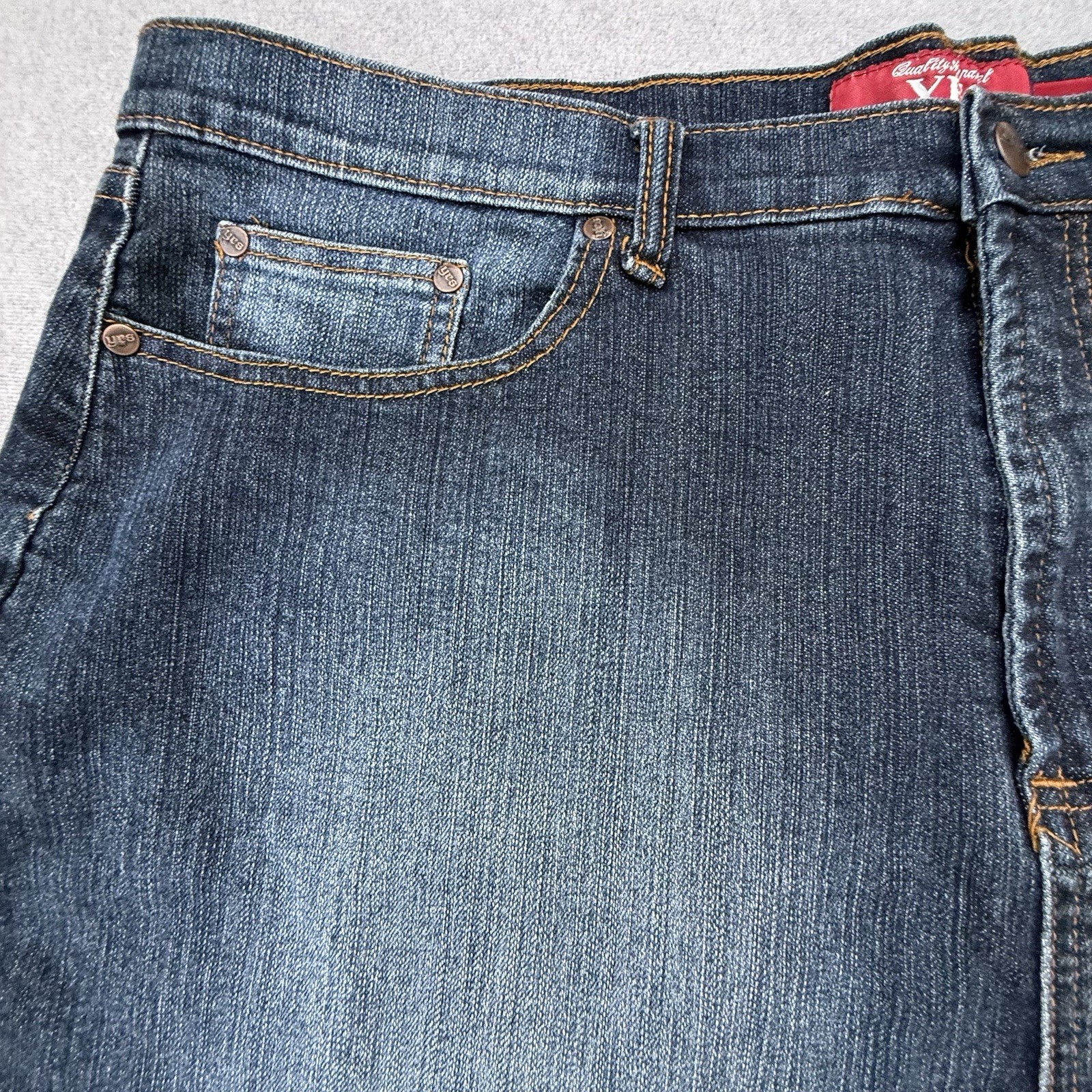 Quality Apparel Women’s Skirt Size 21/22 Jean Skirt Blue Denim