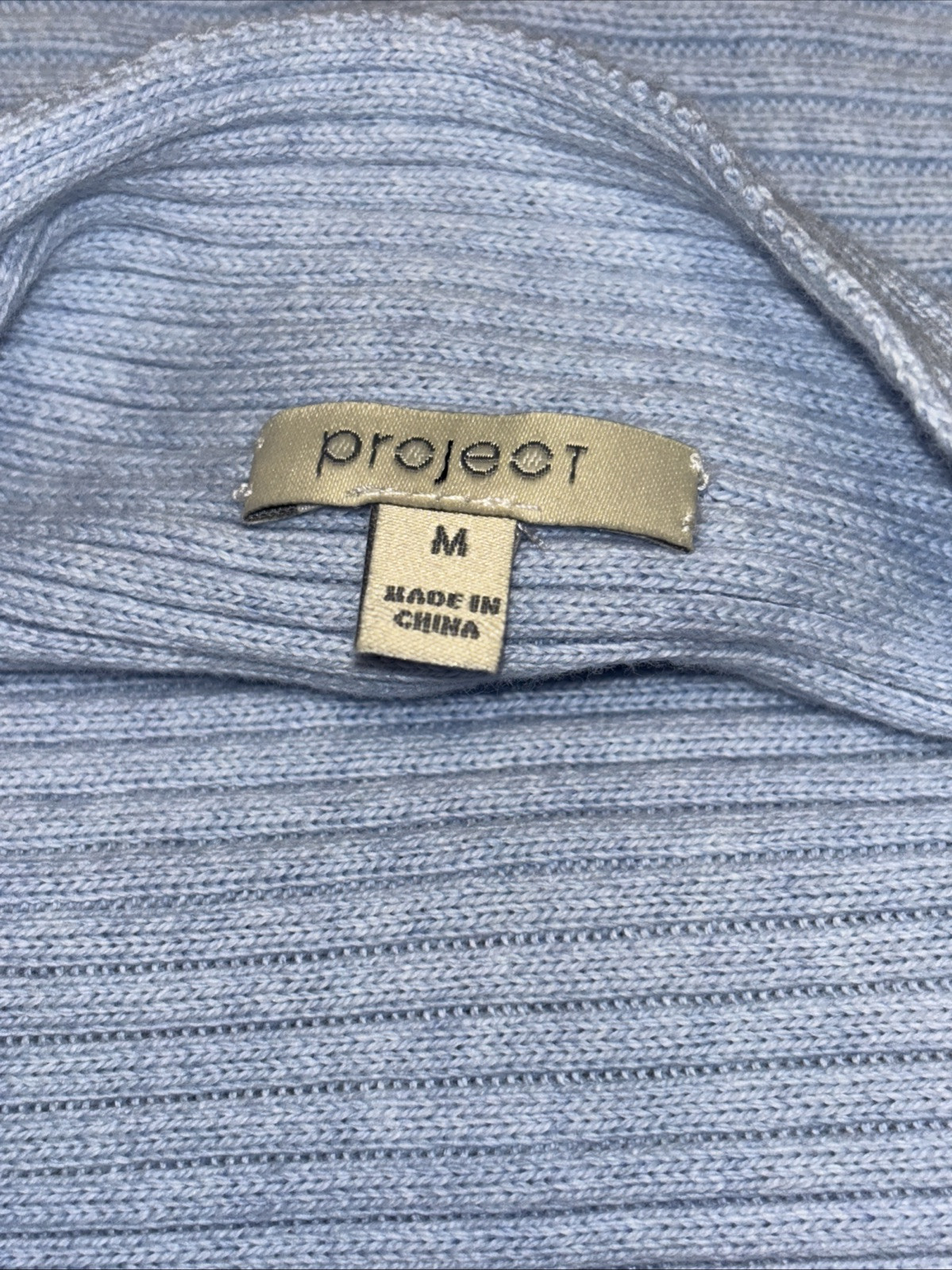Vintage 1980’s Women’s Project Light Blue Sweater Size M