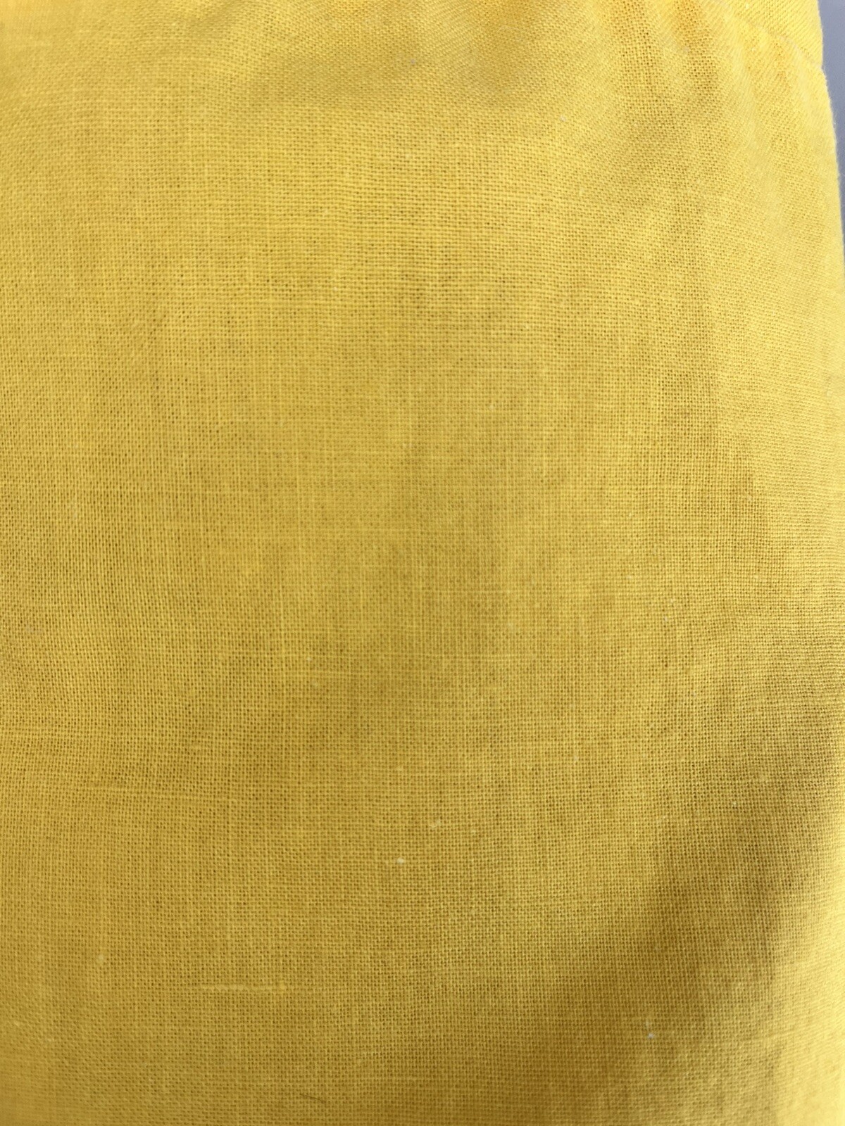Vtg 70s Vicky Vaughn Cotton Mustard Midi Wrap Dress – ILGWU Union Made Size M/L