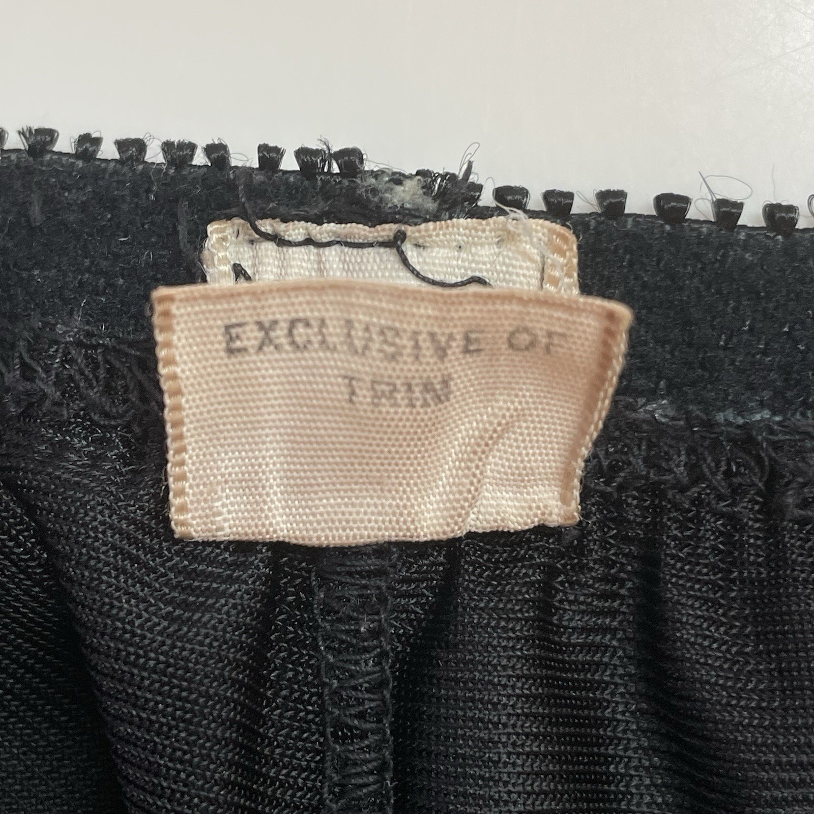 Vintage Dutchmaid Black Half Slip SZ 30S Side Splits Lace Accents Nylon