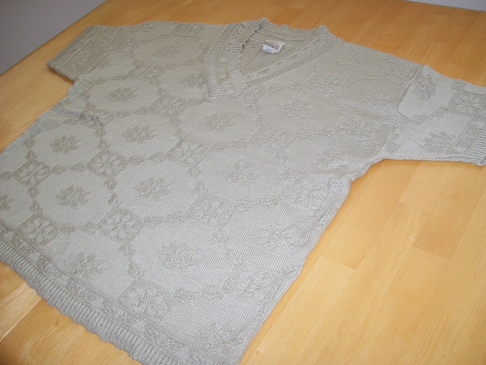 True Vintage 1990’s Classic Elements Textured Sweater Womens Large 90’s VTG