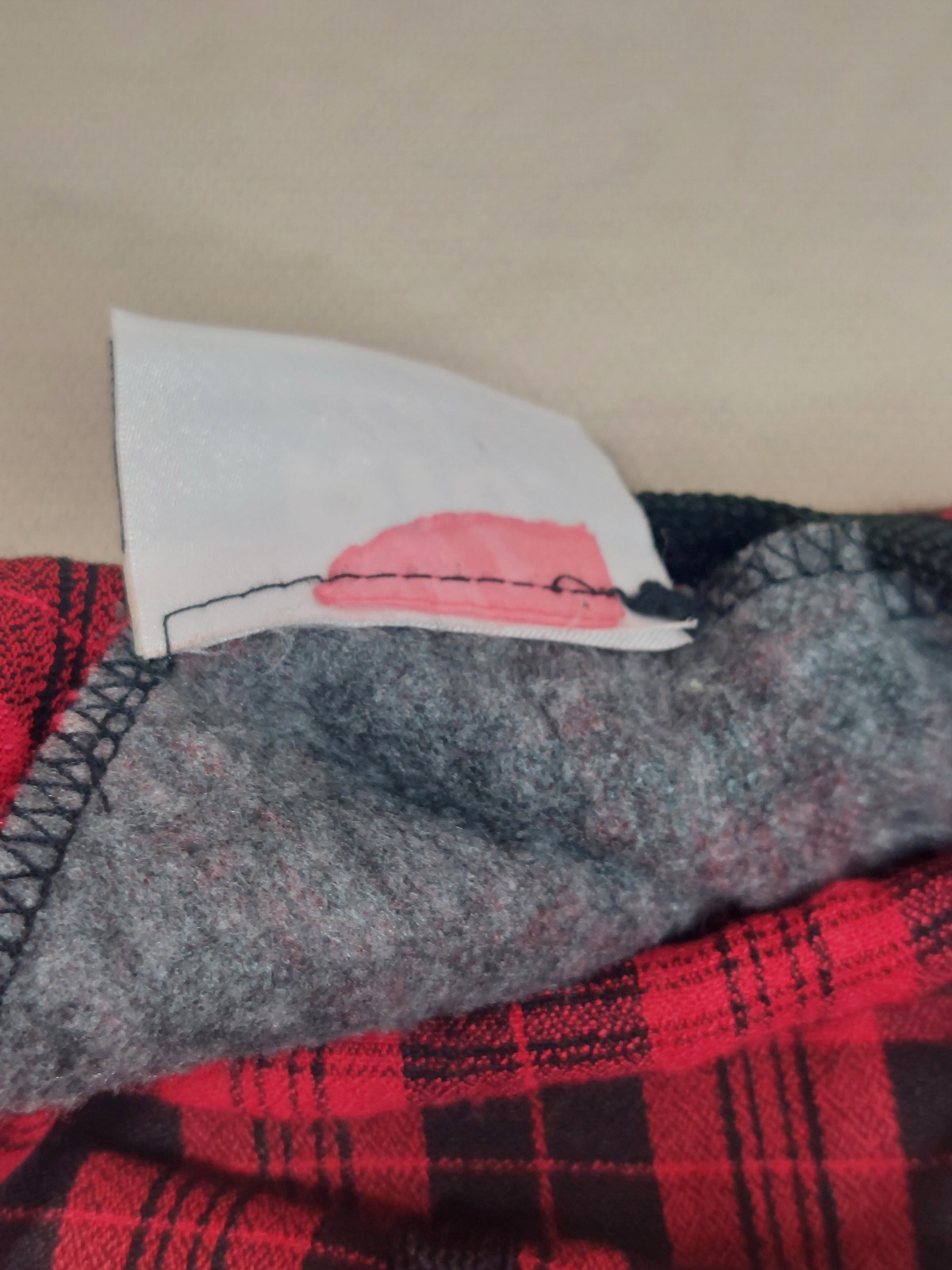 True Vintage 80s 90s Red Black Plaid Crop Top Long Shirt Grunge Y2K Academia