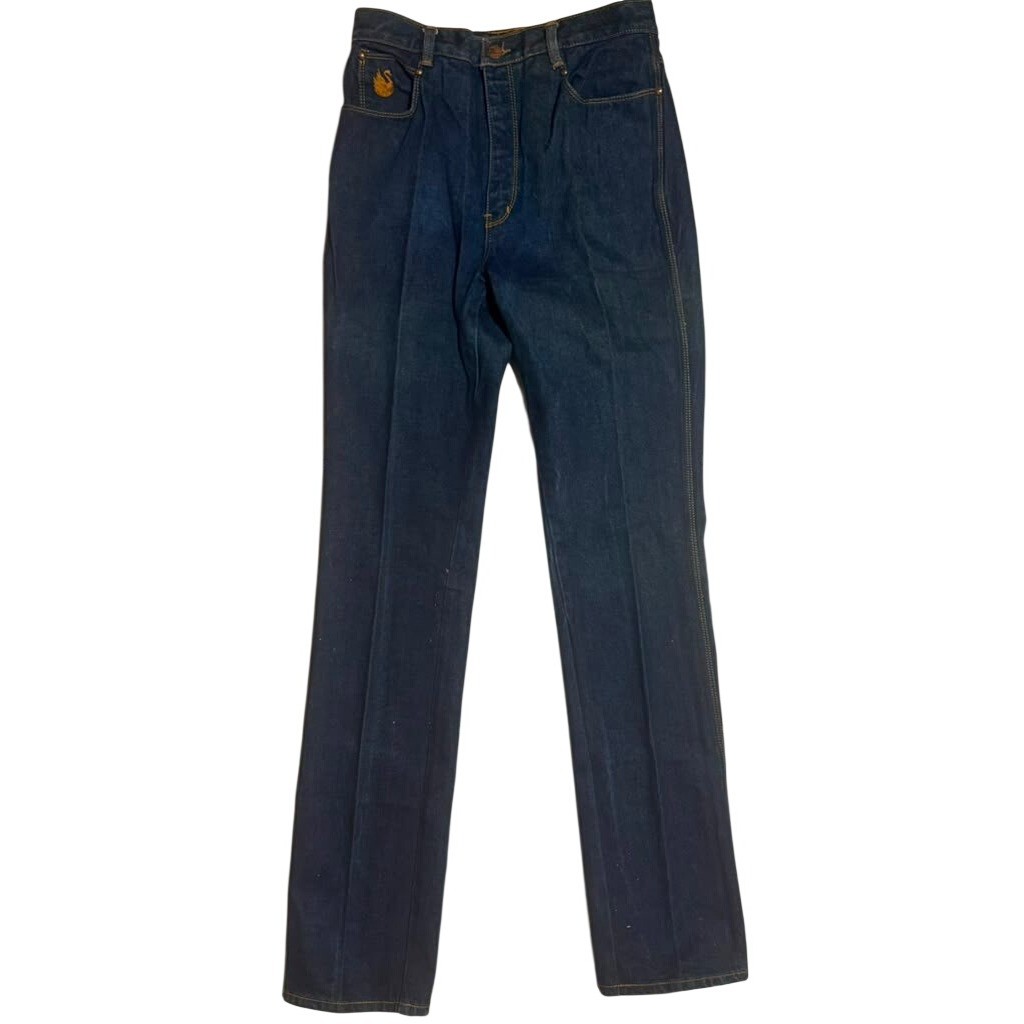 Vintage Gloria Vanderbilt by Murjani Jeans Dark Wash High Rise Straight Leg
