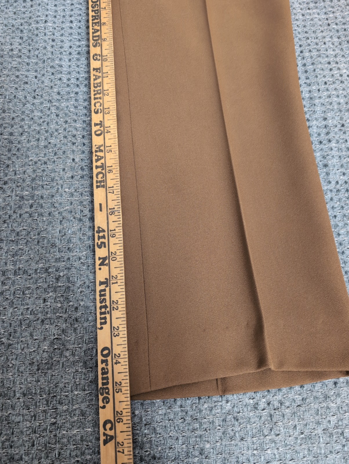 Vintage 1960’s Roberts Southern California 3-piece Suit Brown 40R /Pants 32×25.5