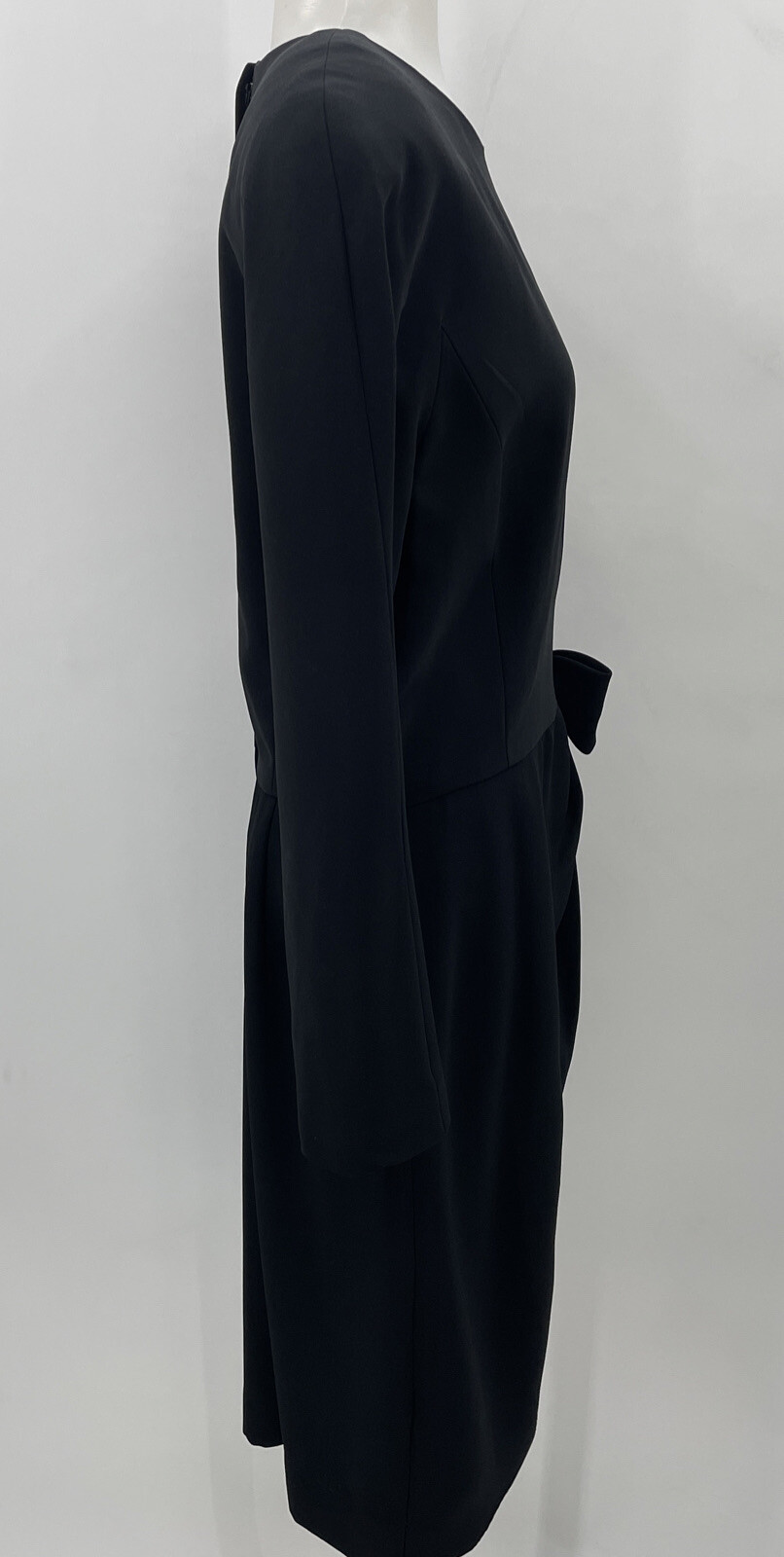 Vintage Scaasi Black Dress Bow Evening Cocktail Formal New W/ Tags! B Forman Co