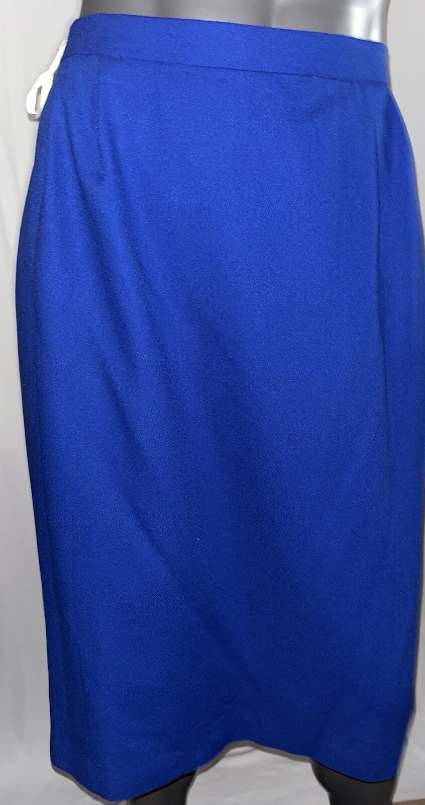 Vtg ‘90’s Suitsme Women’s Royal Blue Blazer Jacket/Skirt Set 18 Tall Made in USA