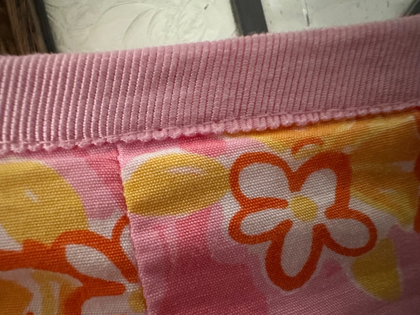80’s Vintage Lily Pulitzer Orange Blossom Floral Skirt 12 SWEET!