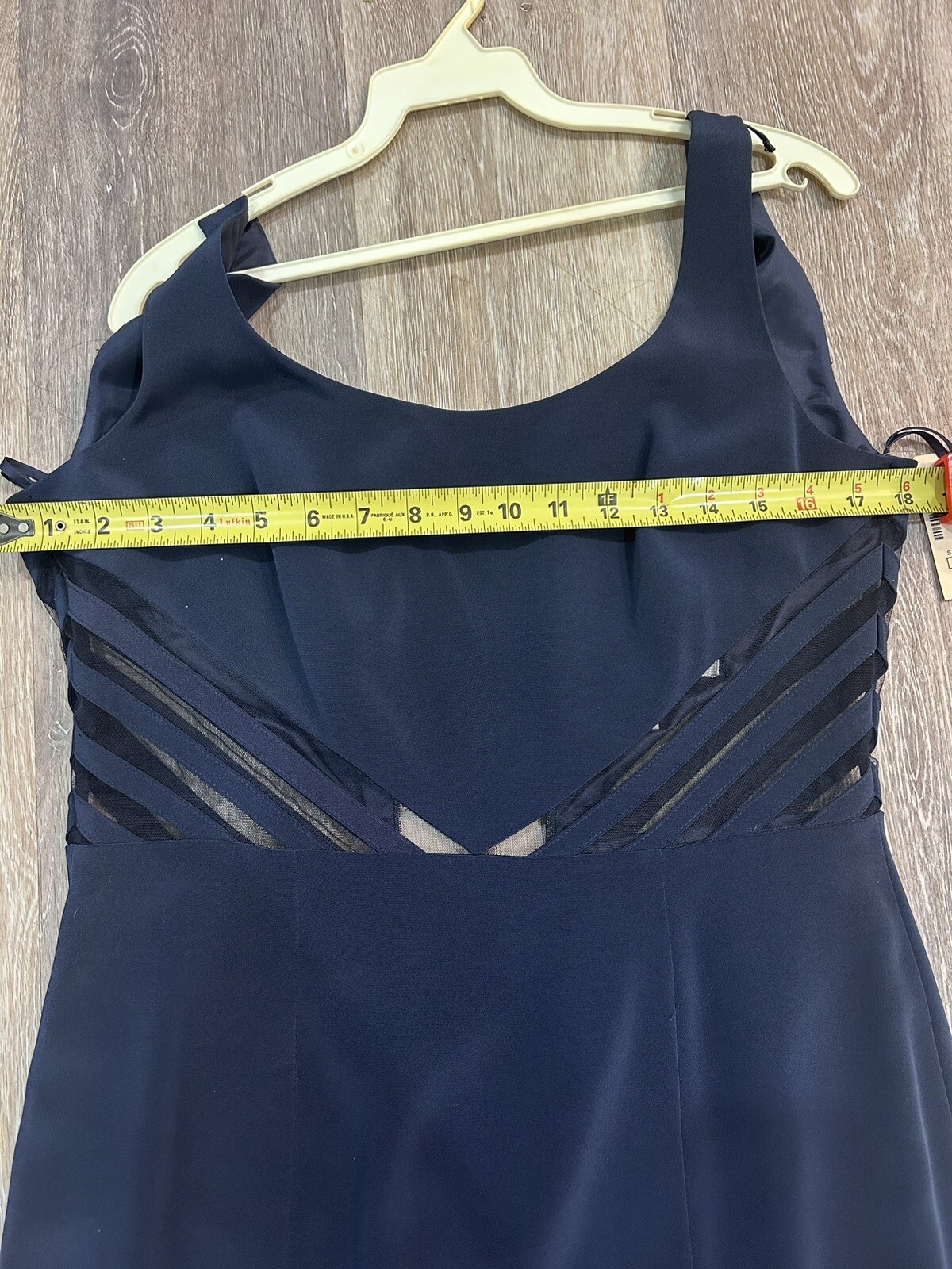 Vintage Niteline Della Roufogali Gown Womens Navy Size 10 NWT